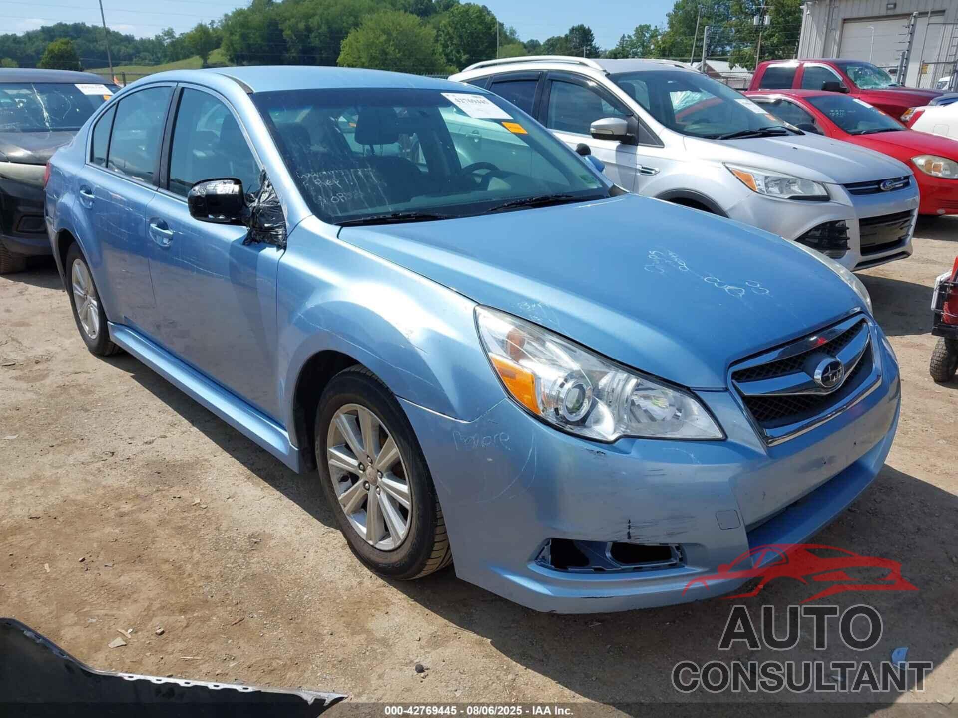SUBARU LEGACY 2010 - 4S3BMCB67A3247757