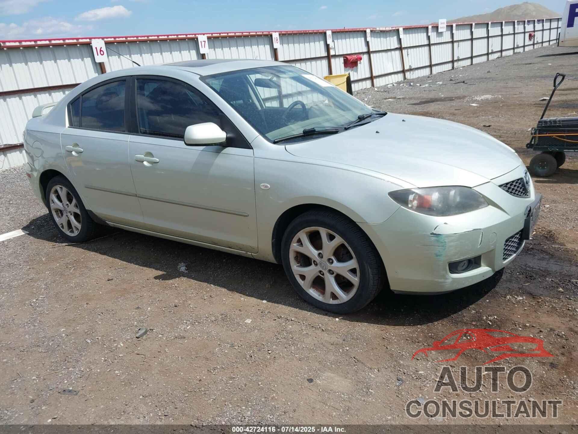 MAZDA MAZDA3 2009 - JM1BK32F391238115