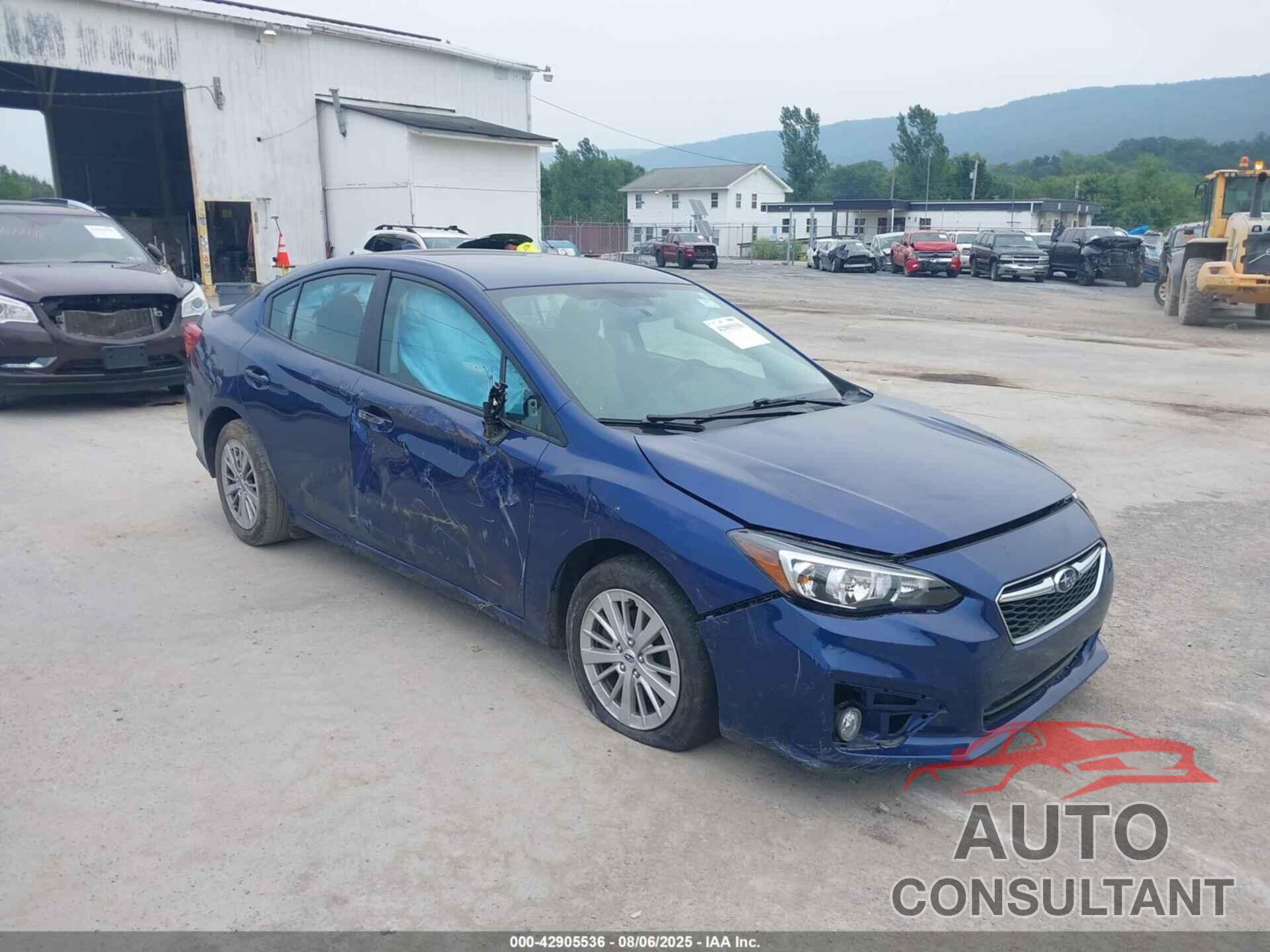 SUBARU IMPREZA 2018 - 4S3GKAD69J3614400