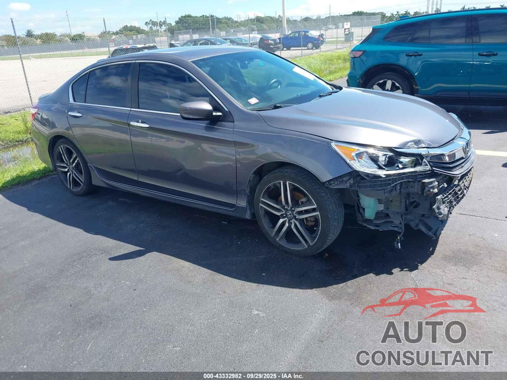 HONDA ACCORD 2016 - 1HGCR2F59GA071463