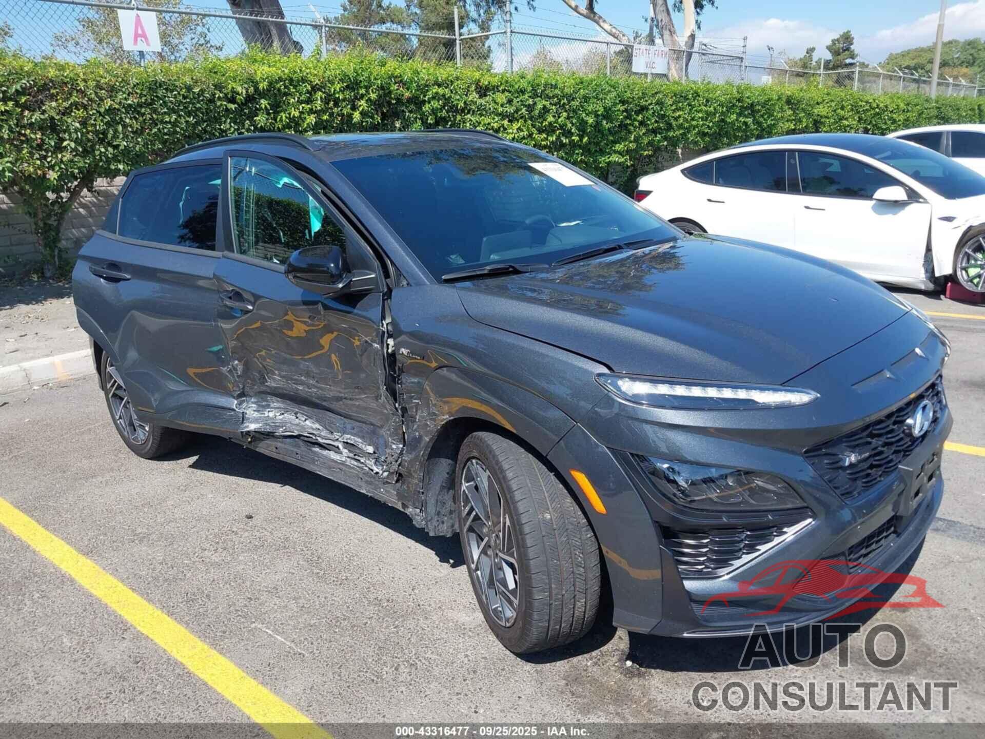 HYUNDAI KONA 2022 - KM8K33A36NU922438