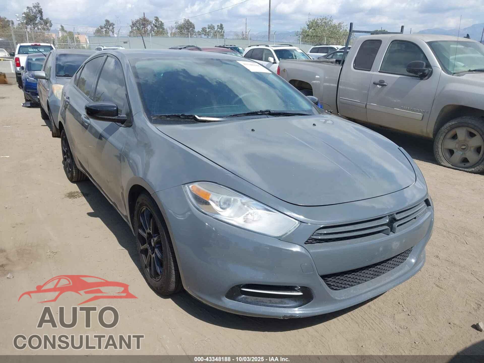 DODGE DART 2013 - 1C3CDFAH2DD306435