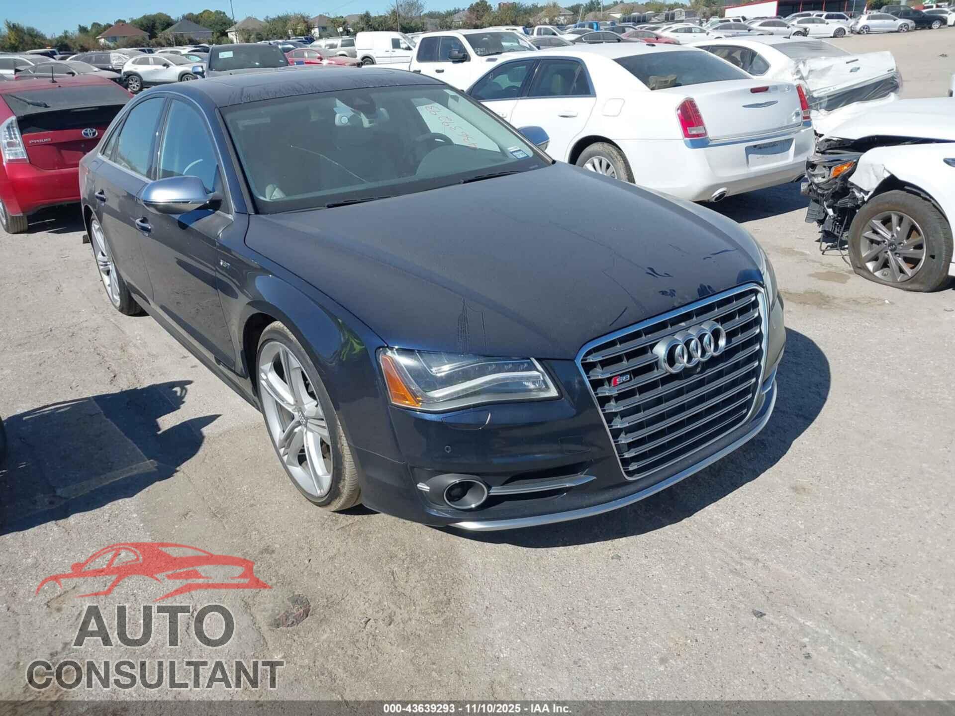 AUDI S8 2013 - WAUD2AFD7DN028475