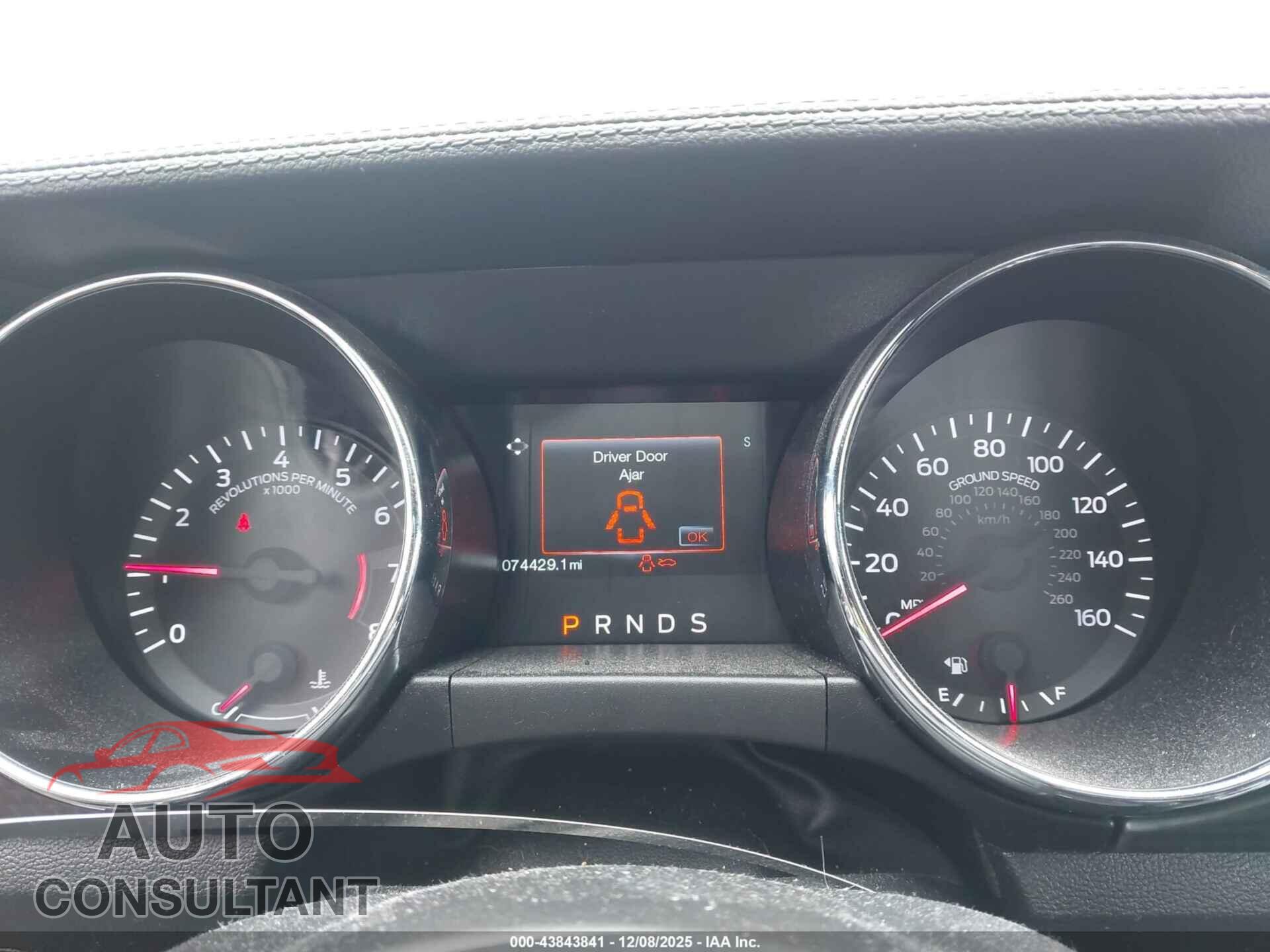 FORD MUSTANG 2017 - 1FA6P8TH5H5287121