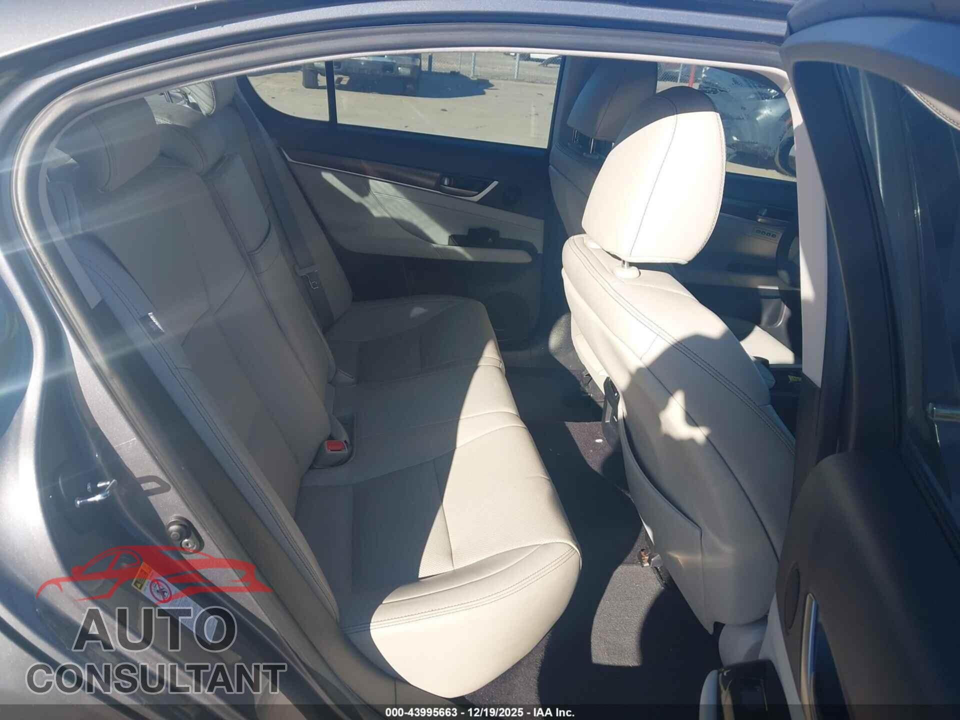 LEXUS GS 350 2013 - JTHBE1BL3D5011458