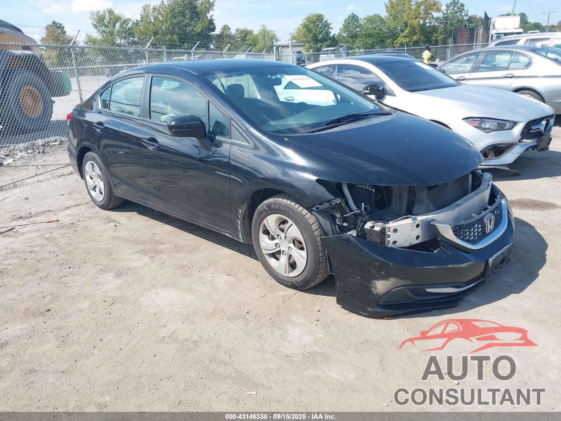 HONDA CIVIC 2014 - 19XFB2F55EE252411