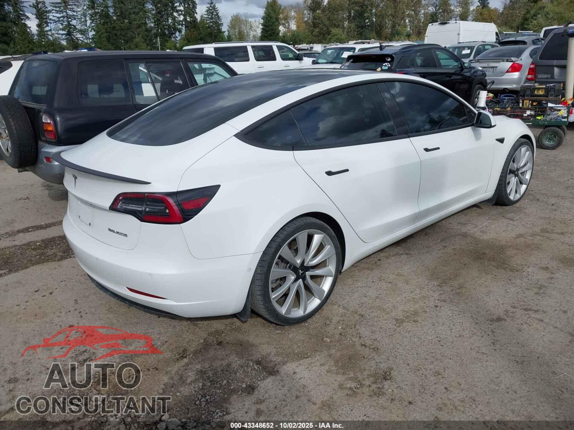 TESLA MODEL 3 2018 - 5YJ3E1EB9JF073899