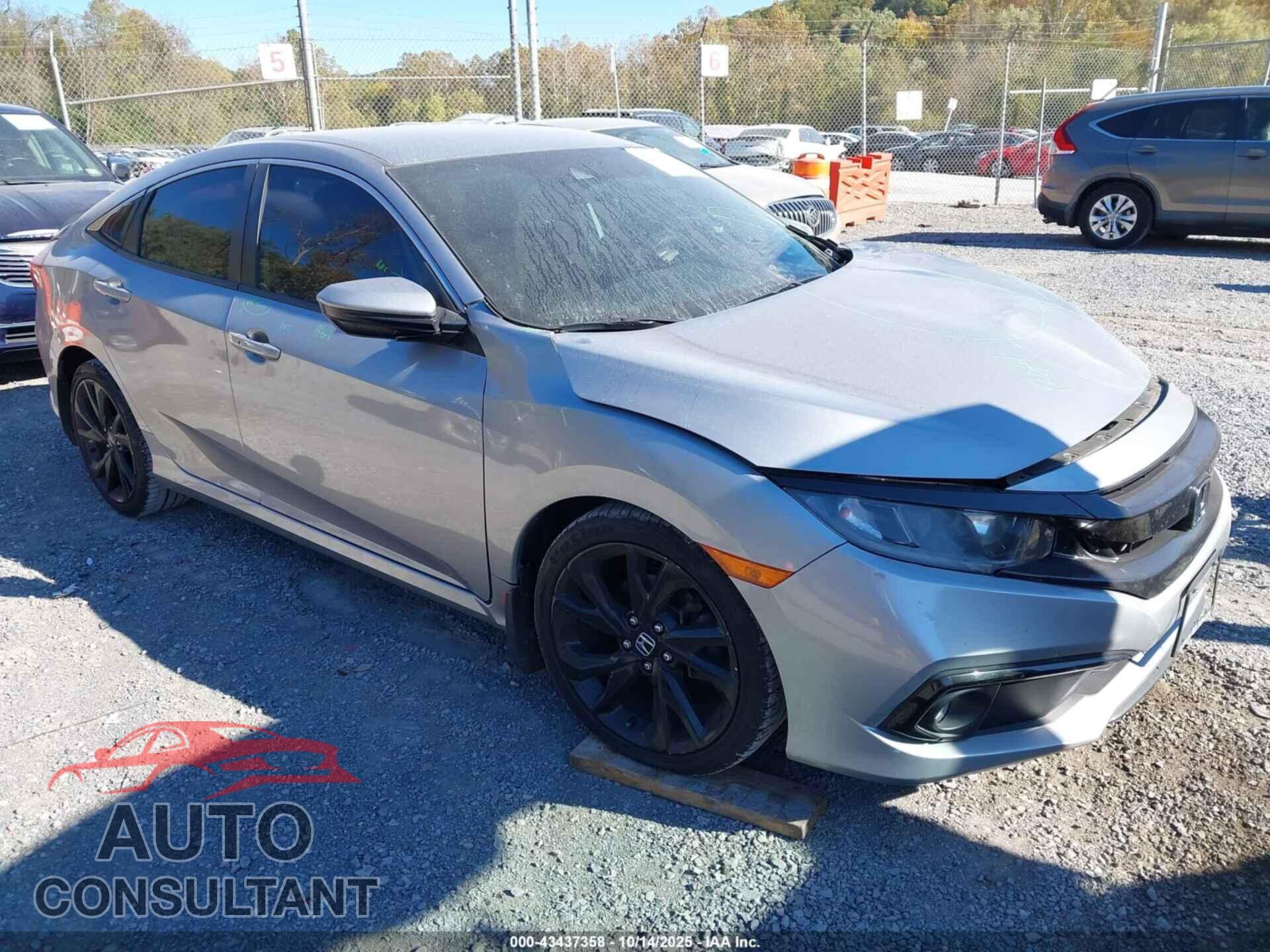 HONDA CIVIC 2019 - 2HGFC2F83KH552487