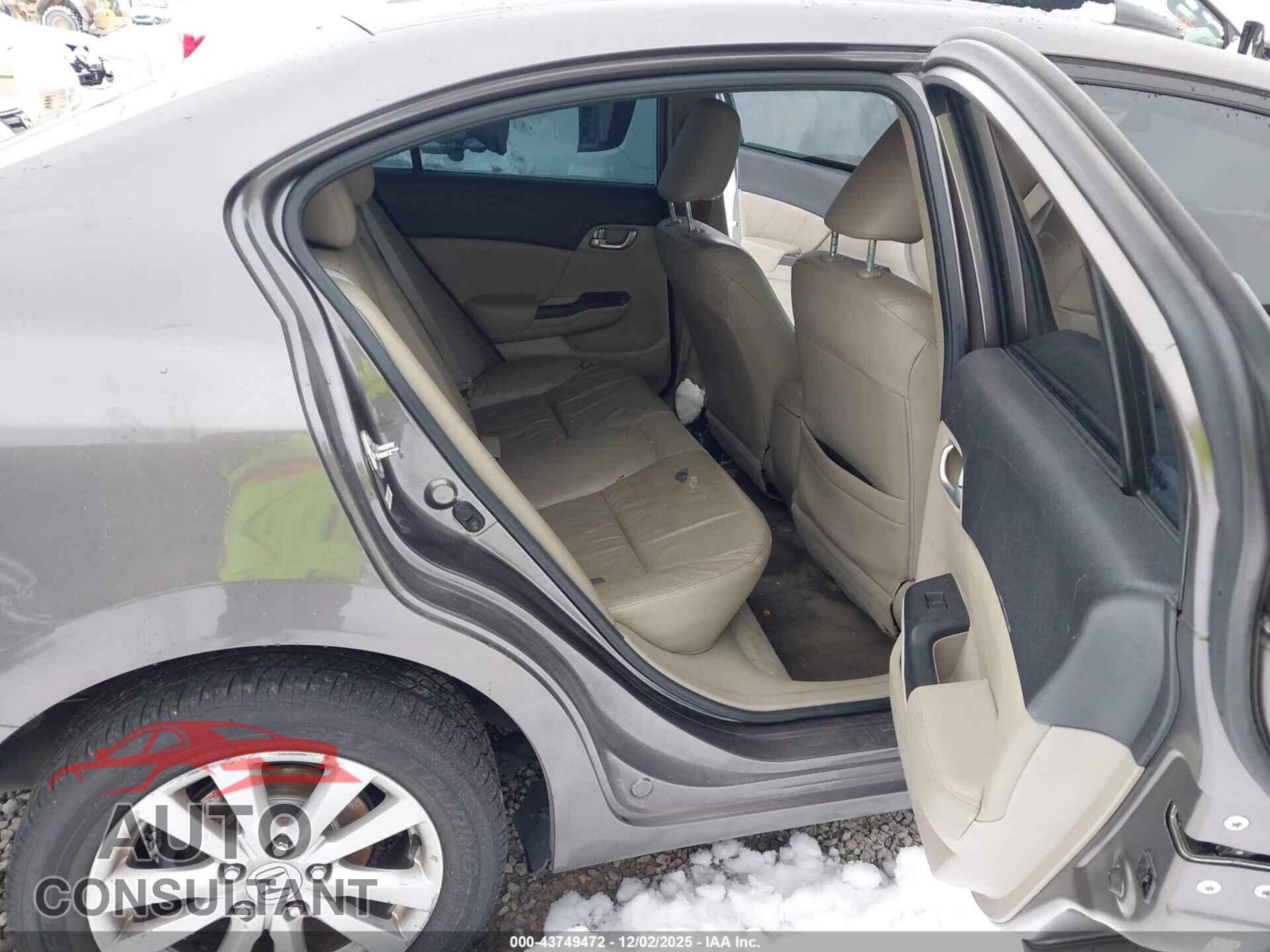HONDA CIVIC 2012 - 19XFB2F90CE012957