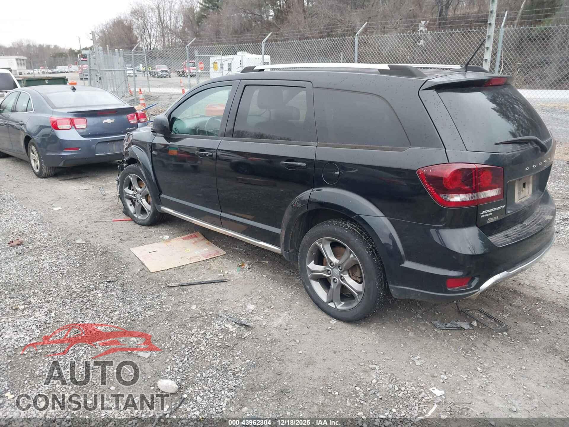 DODGE JOURNEY 2017 - 3C4PDDGG3HT658875