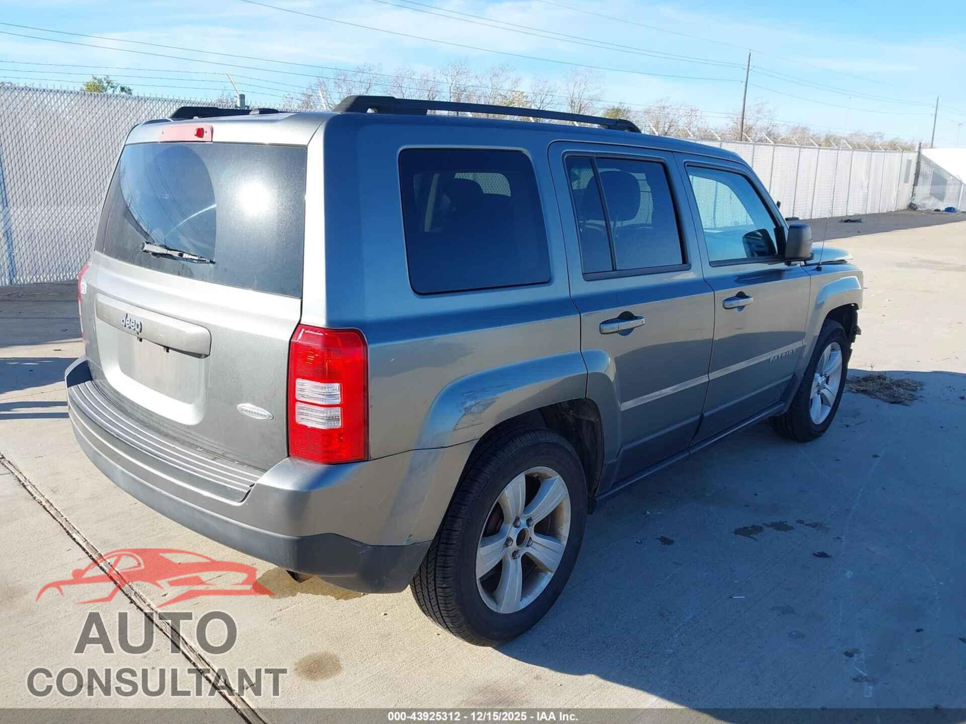 JEEP PATRIOT 2012 - 1C4NJPFB2CD548373