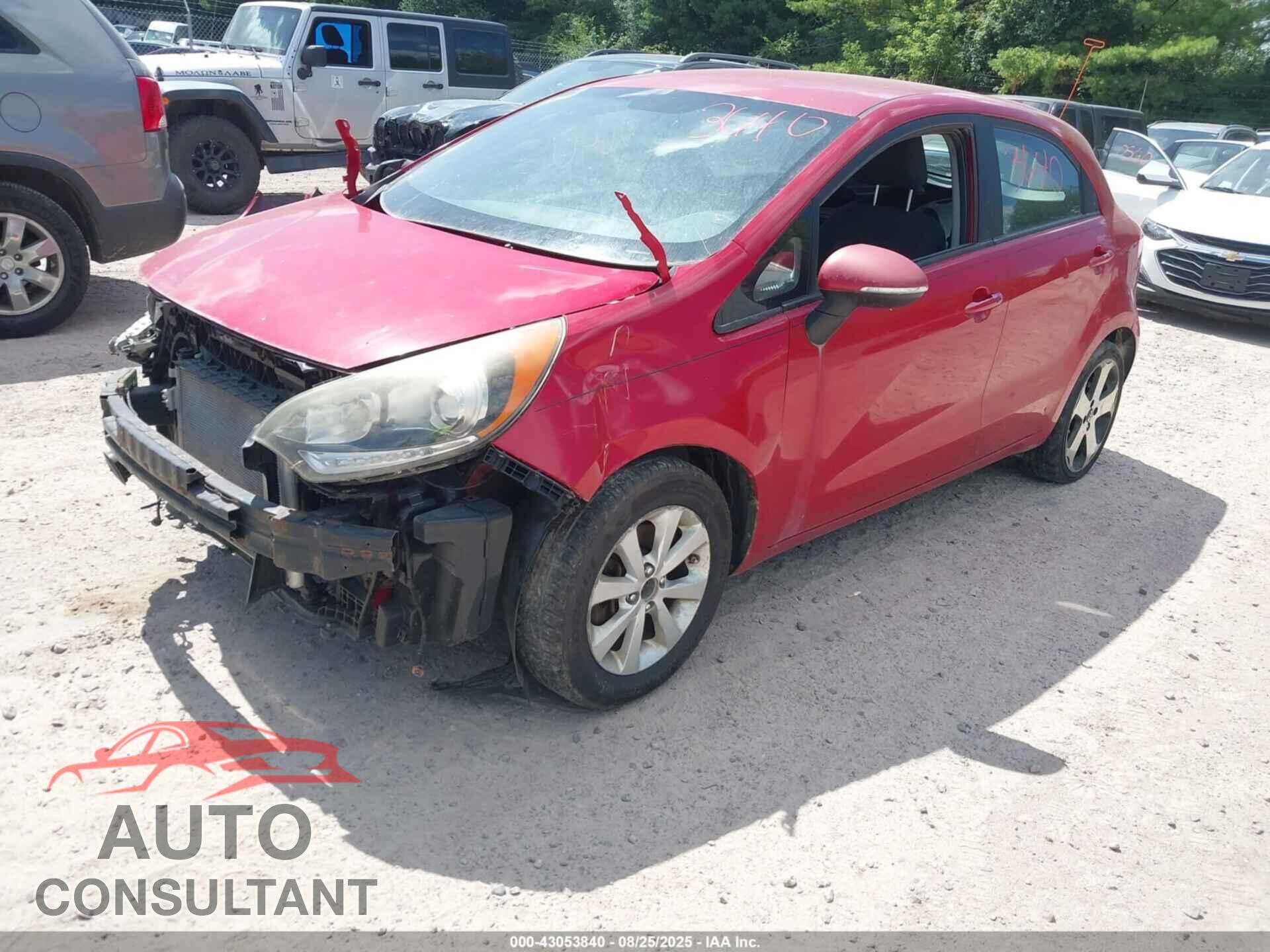 KIA RIO 2013 - KNADN5A36D6160893