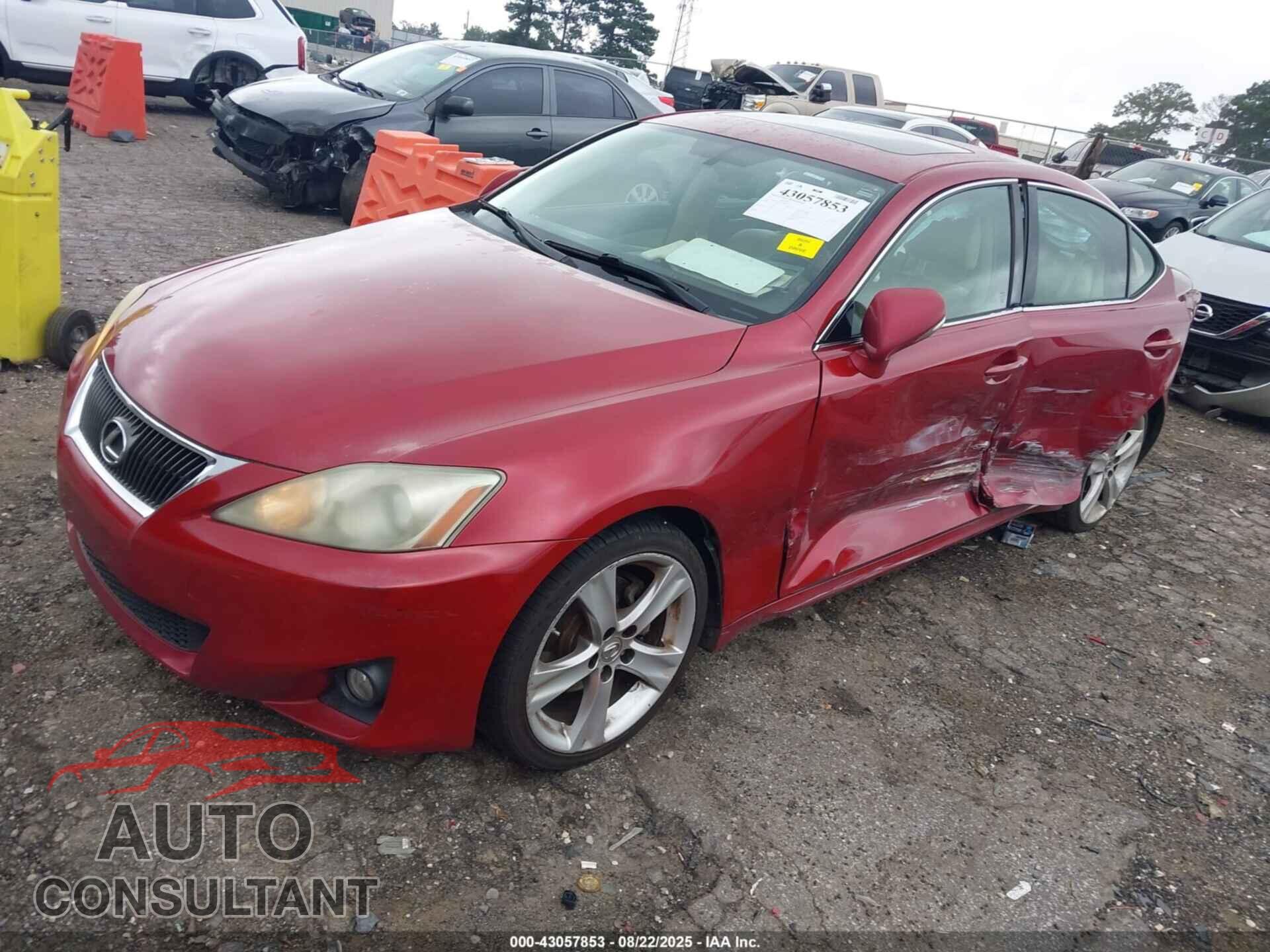 LEXUS IS 250 2012 - JTHBF5C24C5164584