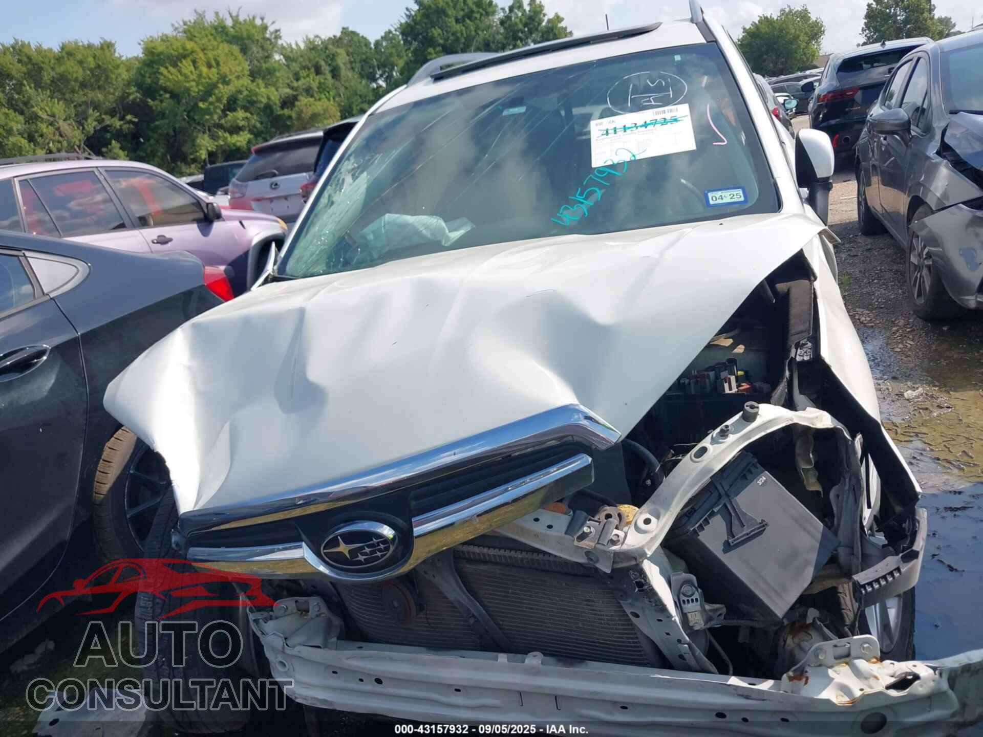 SUBARU FORESTER 2014 - JF2SJAJC8EH492193