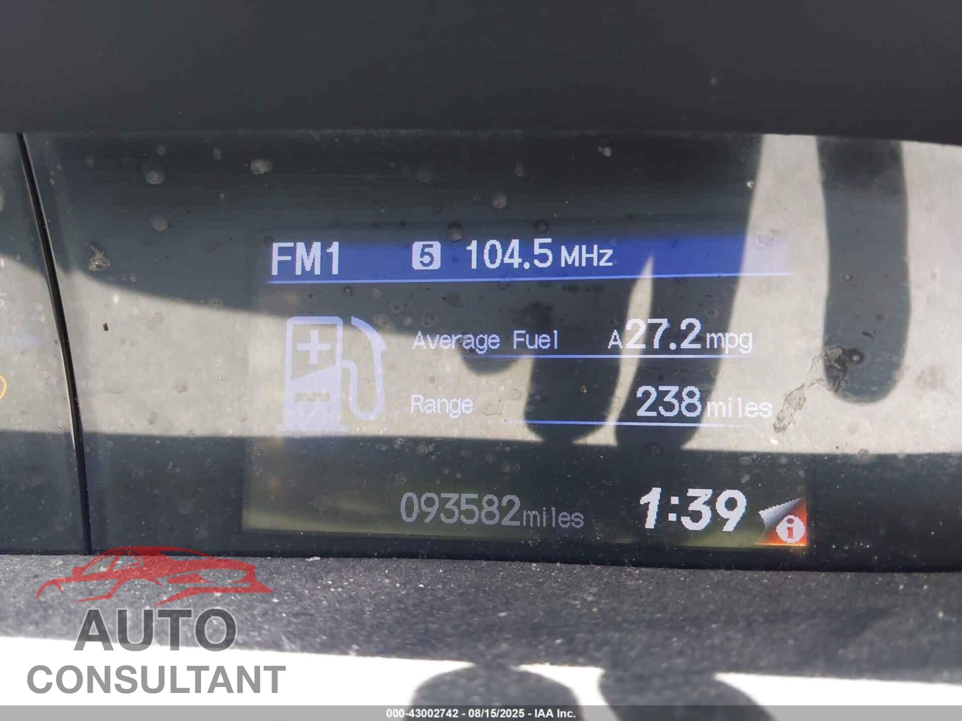 HONDA CIVIC 2012 - 2HGFG3B59CH548323