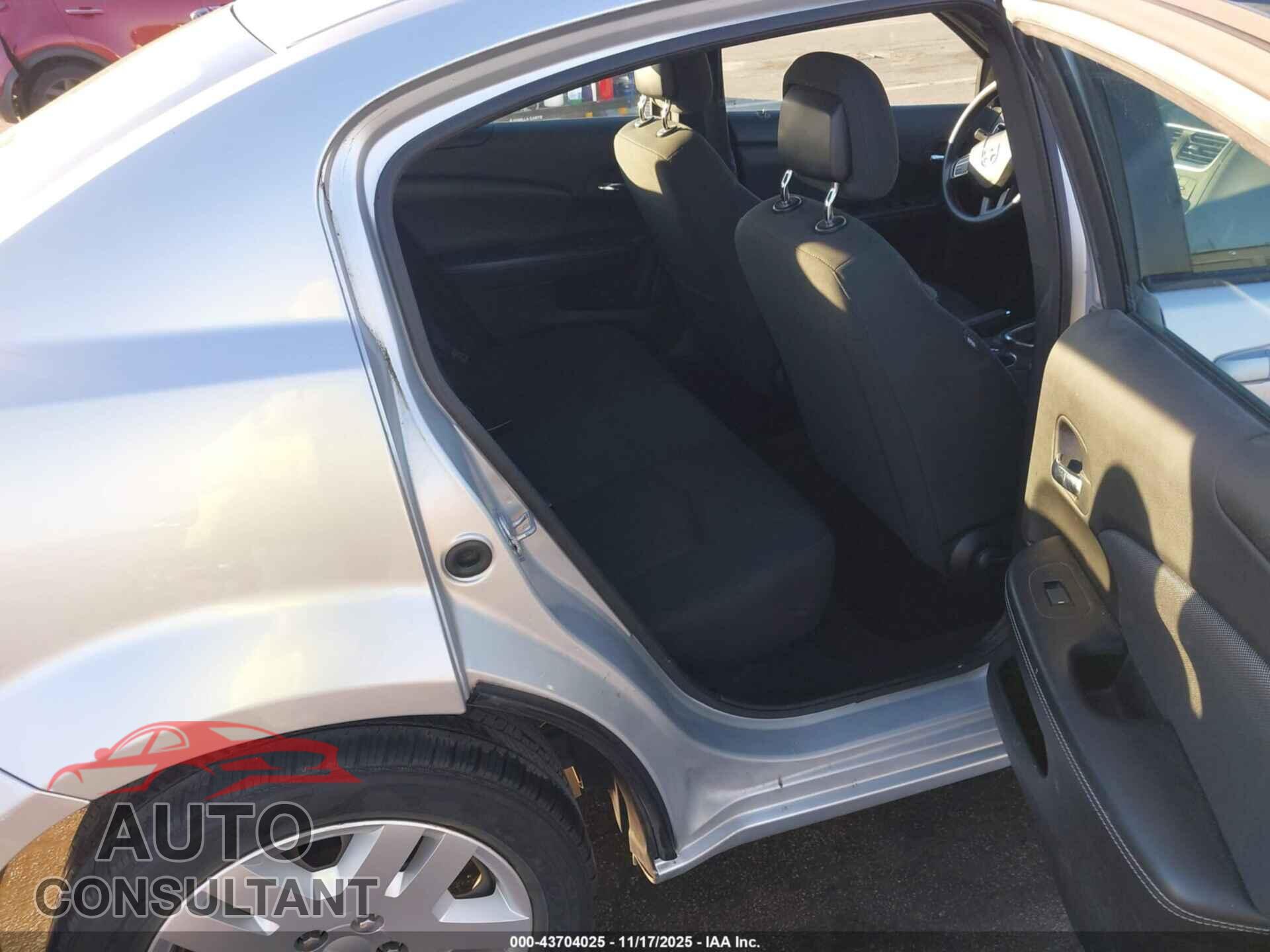 DODGE AVENGER 2012 - 1C3CDZAB8CN128357