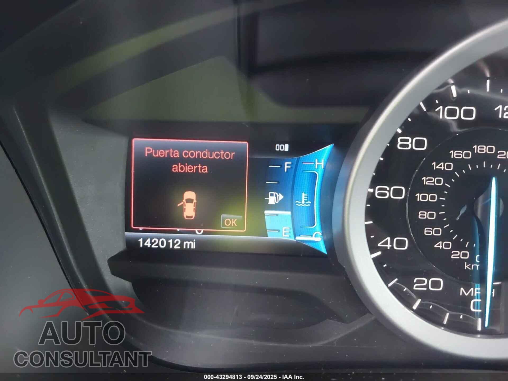 FORD EXPLORER 2011 - 1FMHK7D89BGA65764