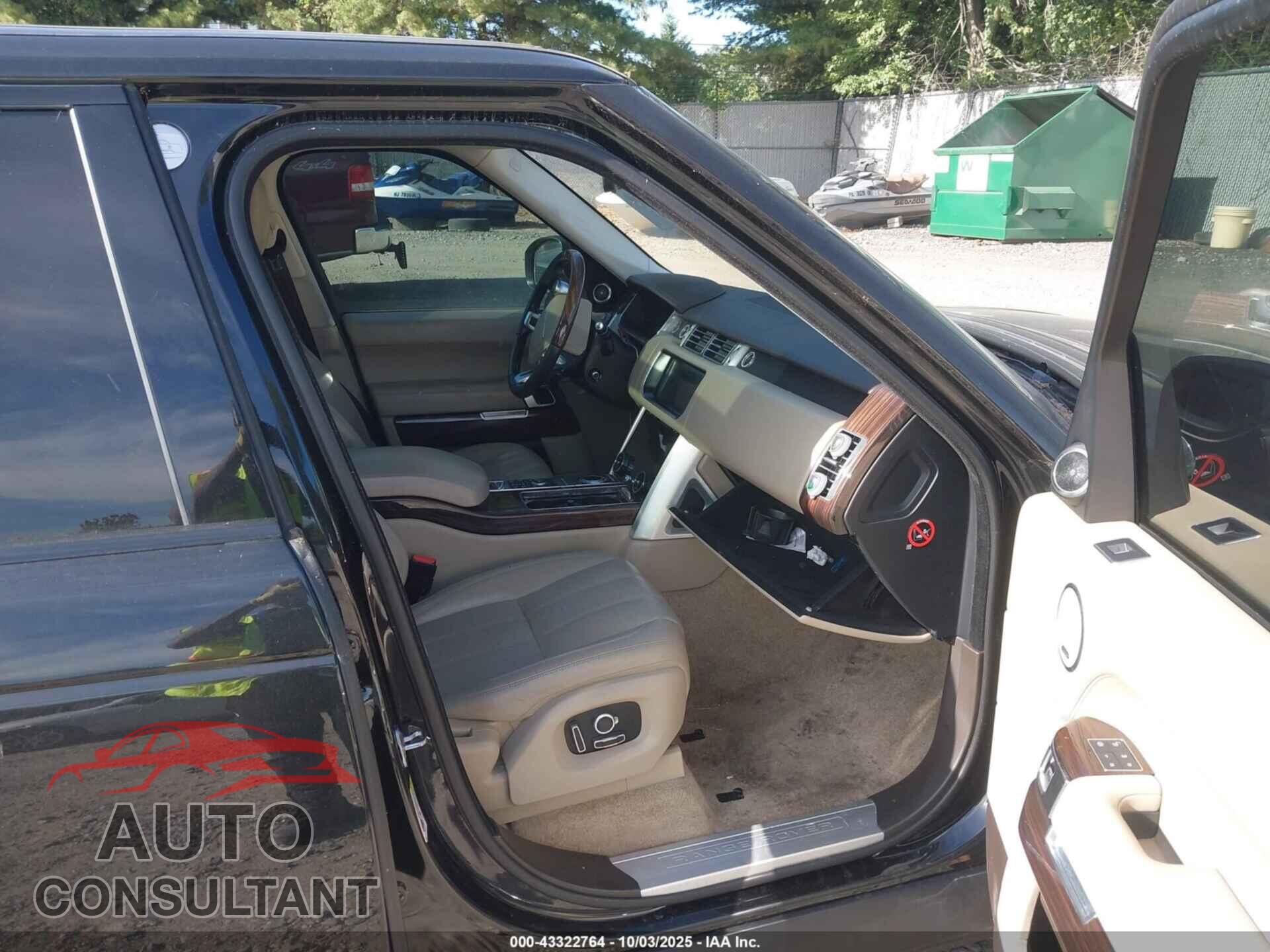LAND ROVER RANGE ROVER 2017 - SALGS2FE2HA362711