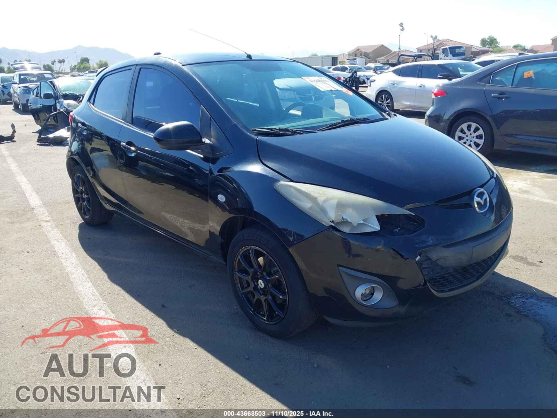 MAZDA MAZDA2 2011 - JM1DE1HZ4B0103095