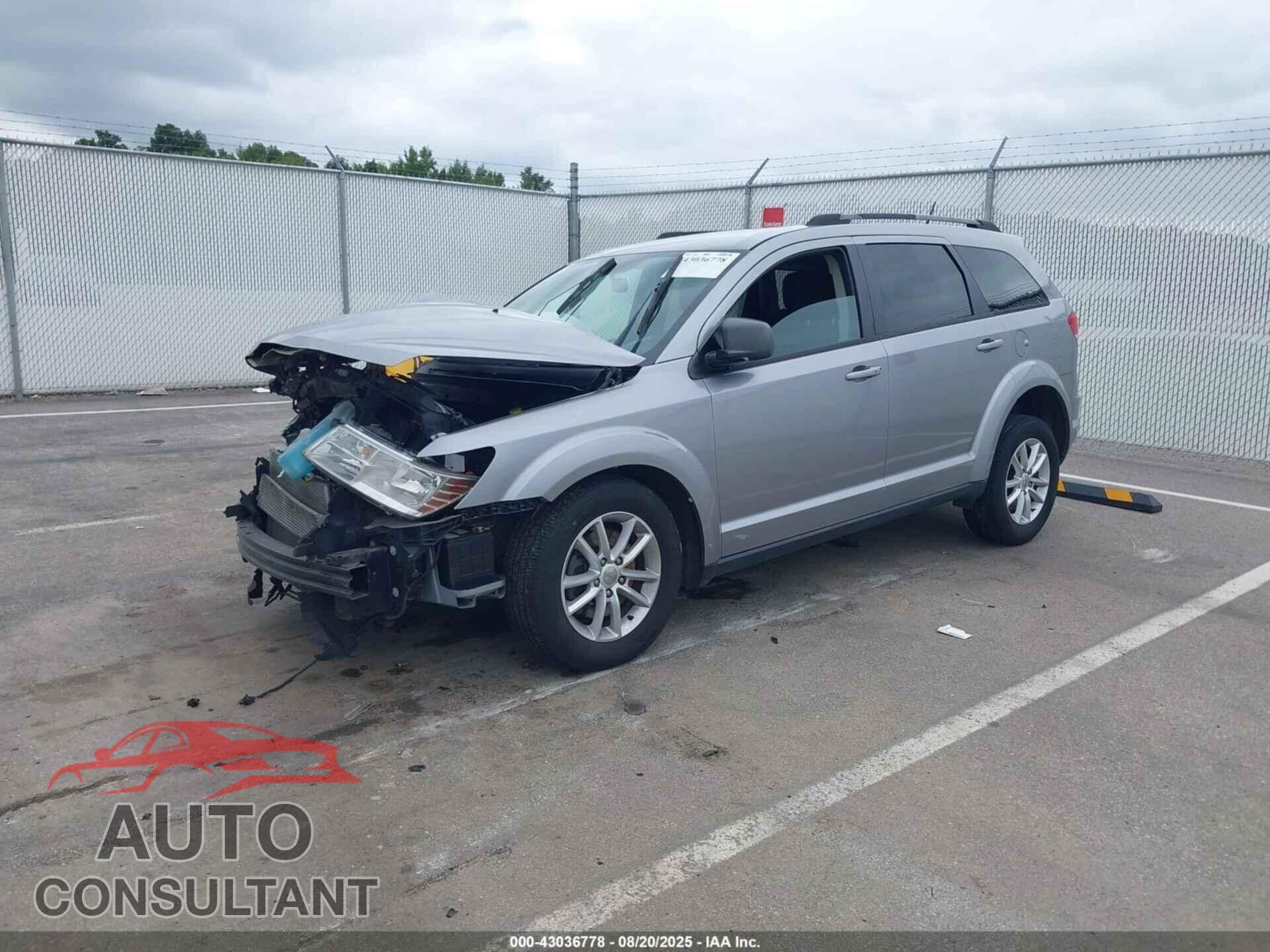DODGE JOURNEY 2017 - 3C4PDCAB3HT560226