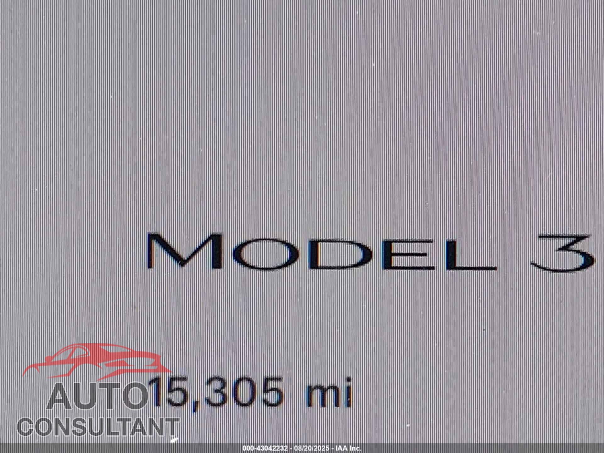 TESLA MODEL 3 2023 - 5YJ3E1EA9PF400947