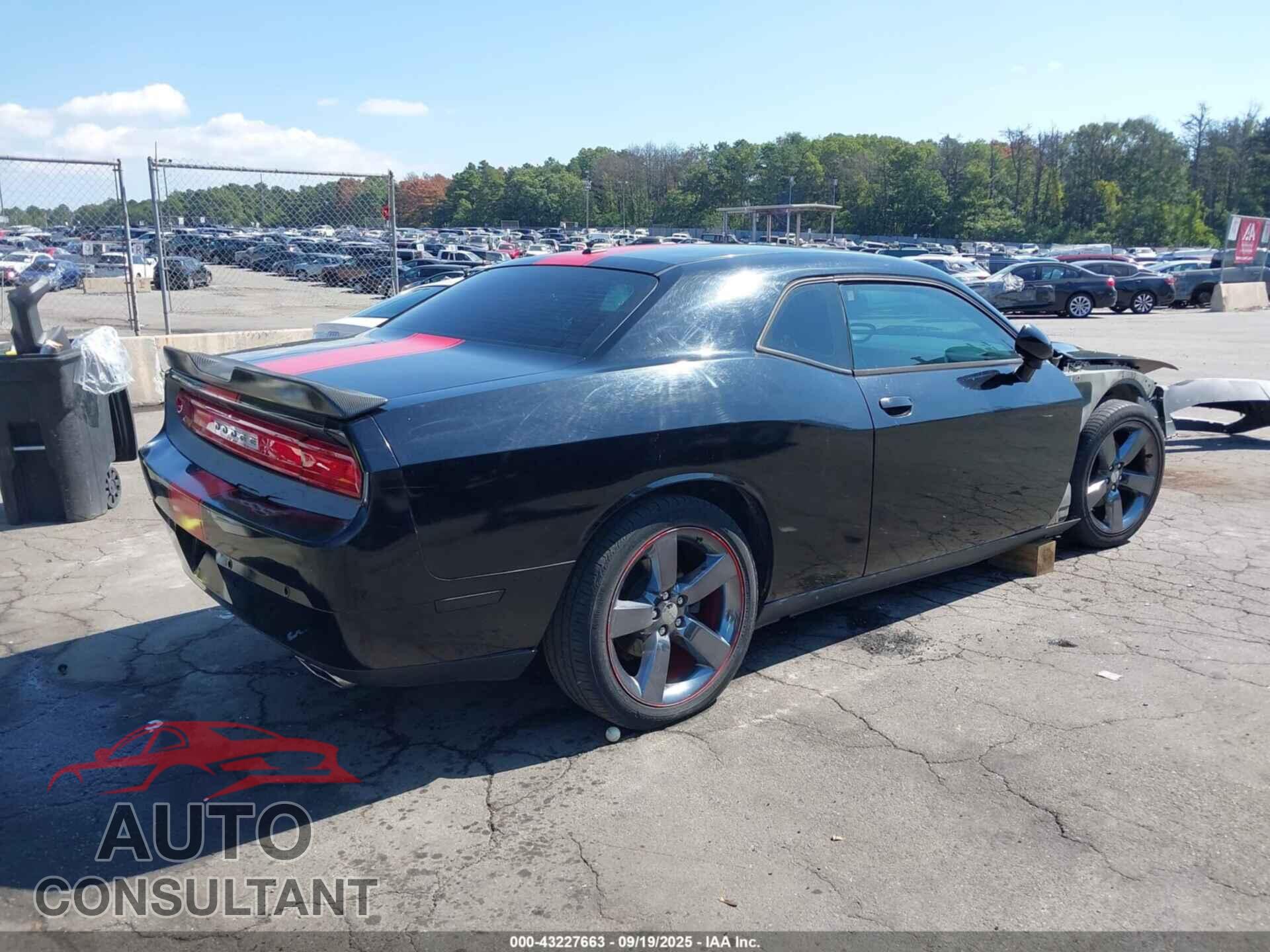 DODGE CHALLENGER 2013 - 2C3CDYAG2DH724404