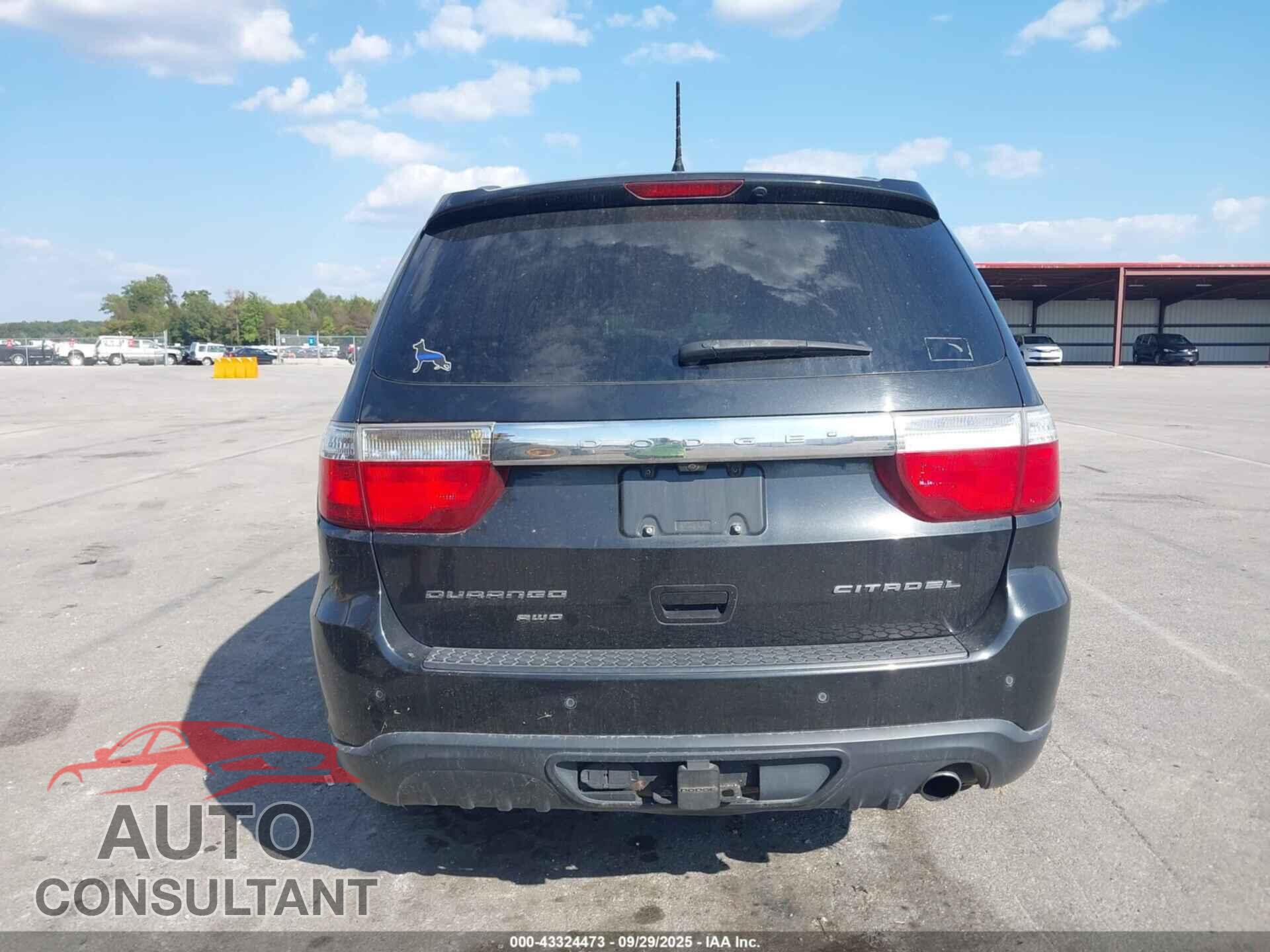 DODGE DURANGO 2013 - 1C4RDJEG9DC500699
