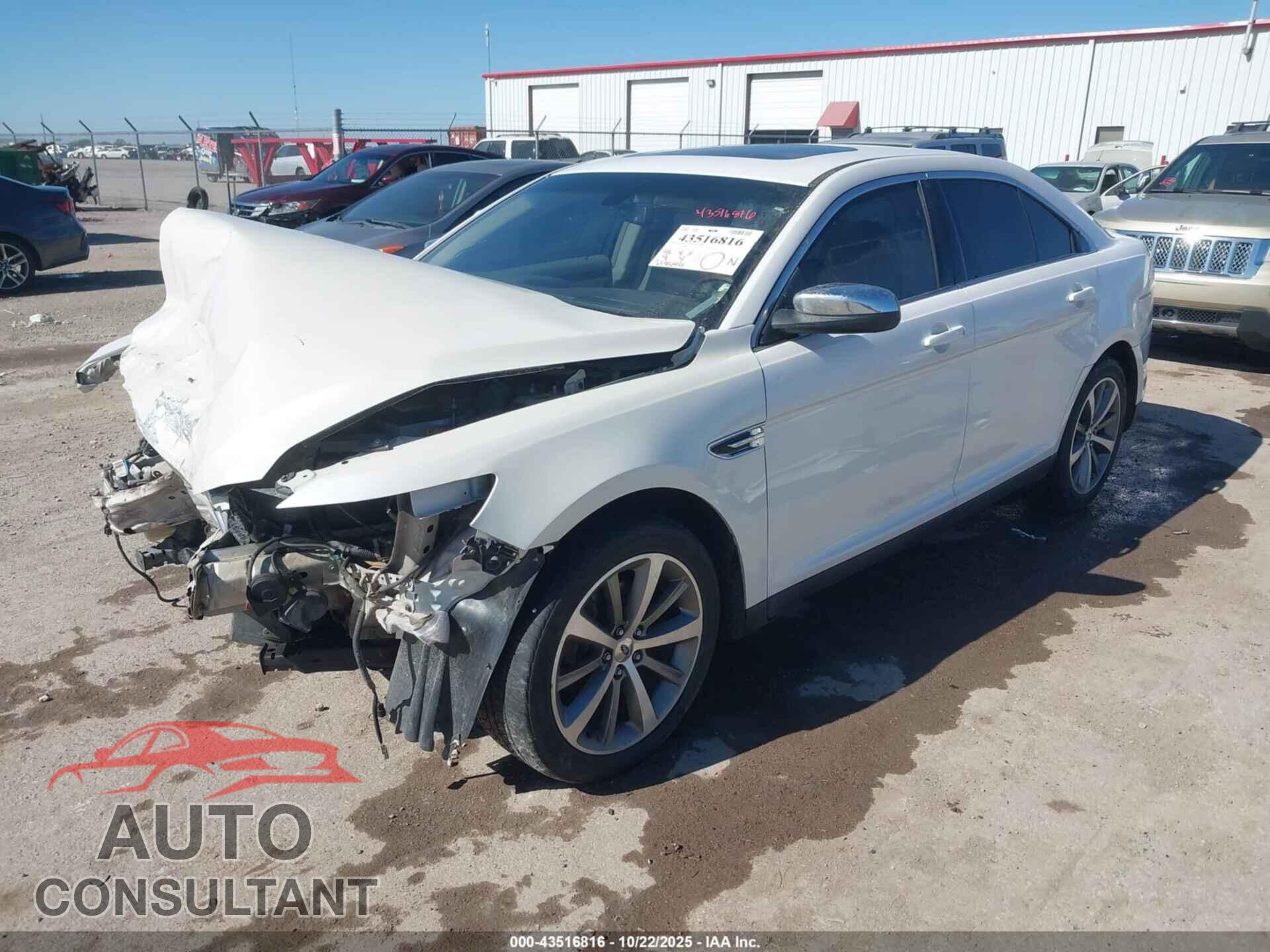 FORD TAURUS 2013 - 1FAHP2F81DG226591