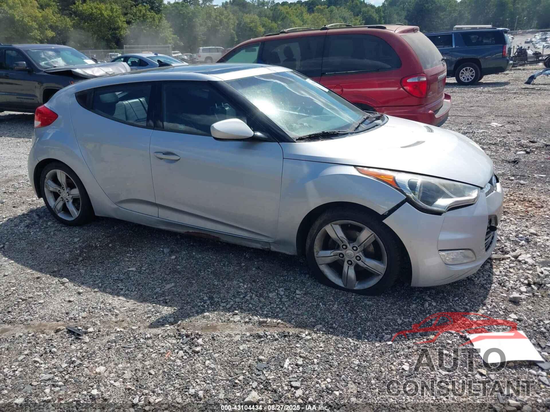 HYUNDAI VELOSTER 2012 - KMHTC6AD2CU061478