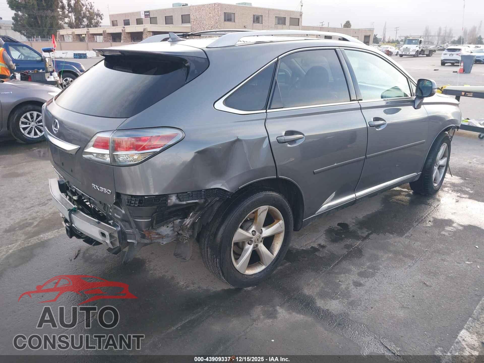 LEXUS RX 350 2013 - 2T2BK1BA8DC203546