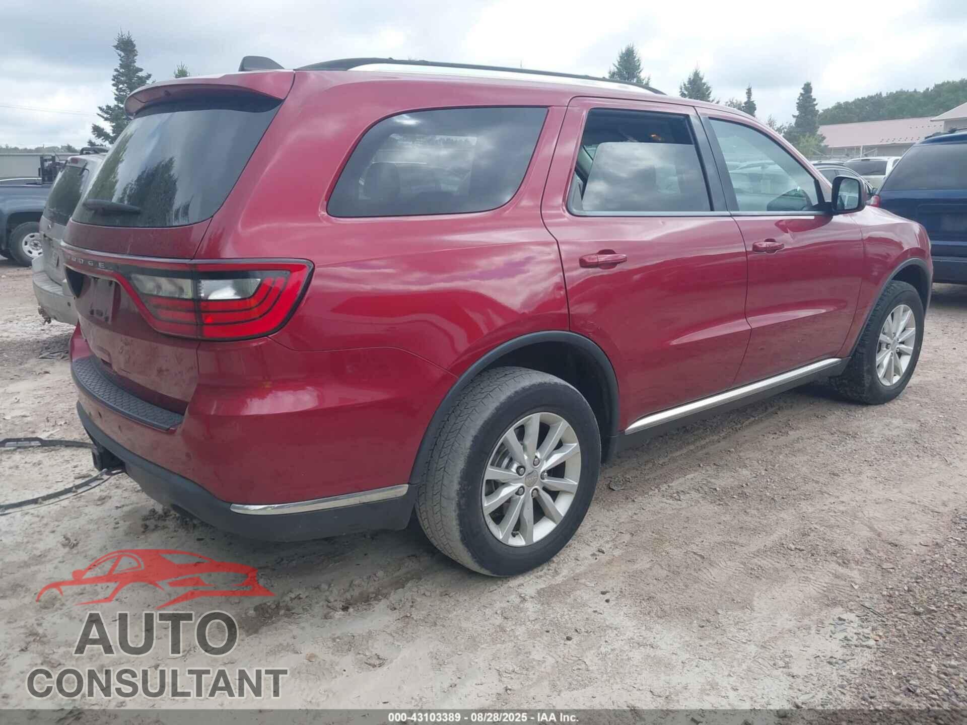 DODGE DURANGO 2014 - 1C4RDJAG7EC562979