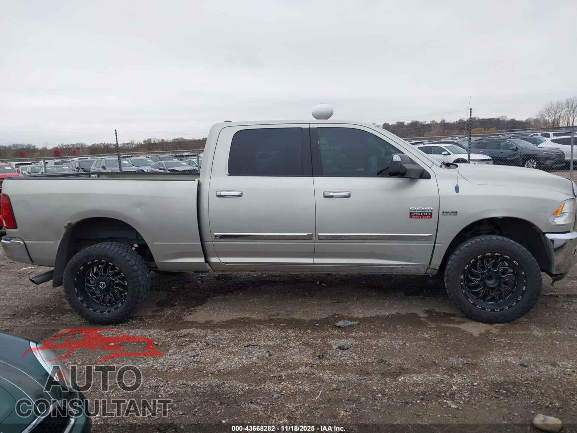 DODGE RAM 2500 2010 - 3D7TT2CTXAG180256
