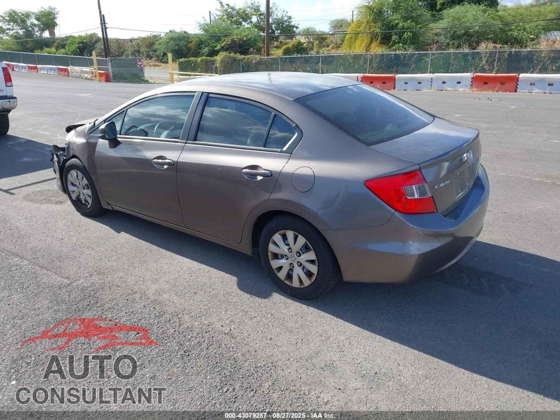 HONDA CIVIC 2012 - 2HGFB2F57CH559372