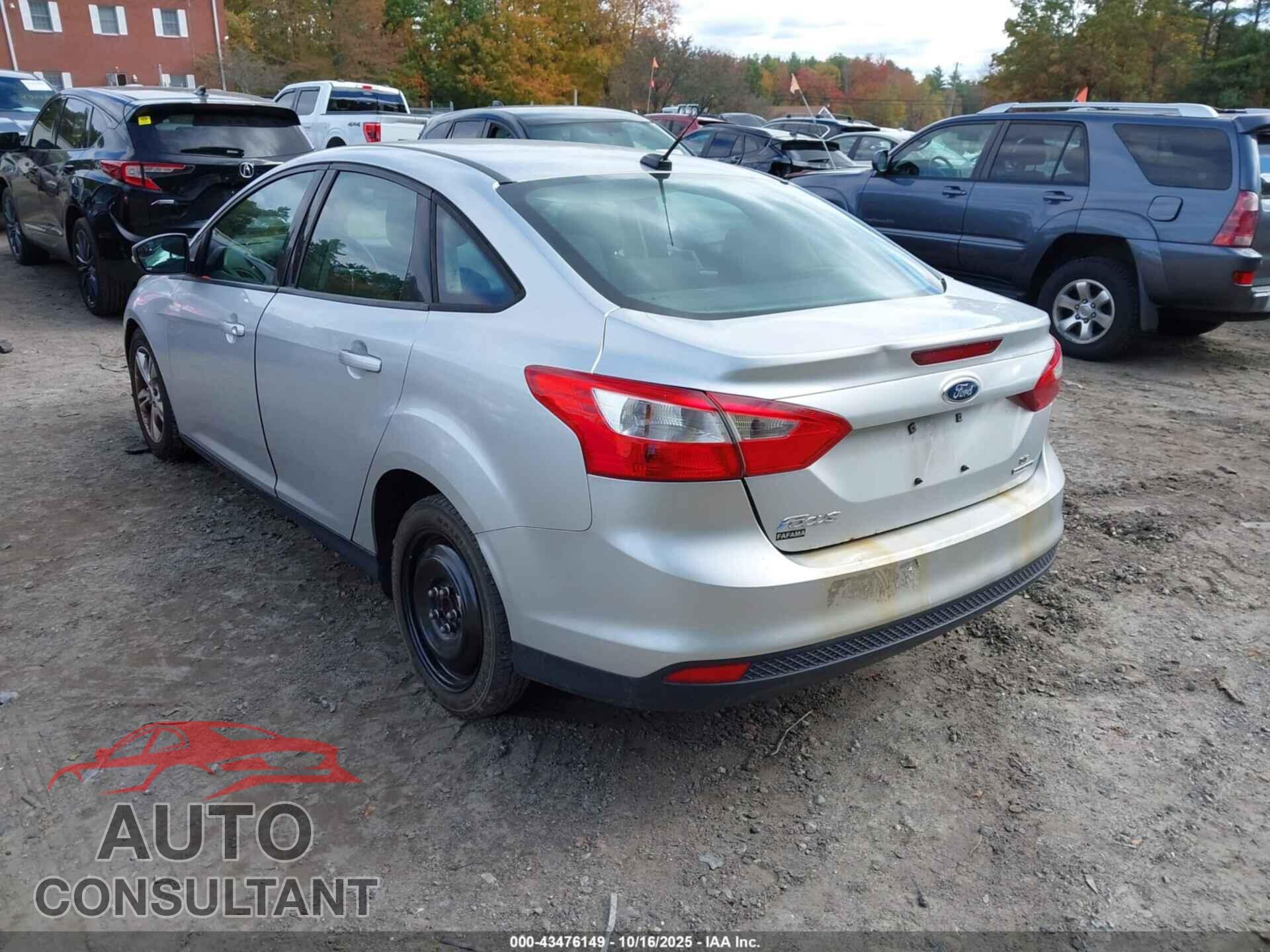 FORD FOCUS 2014 - 1FADP3F23EL412271