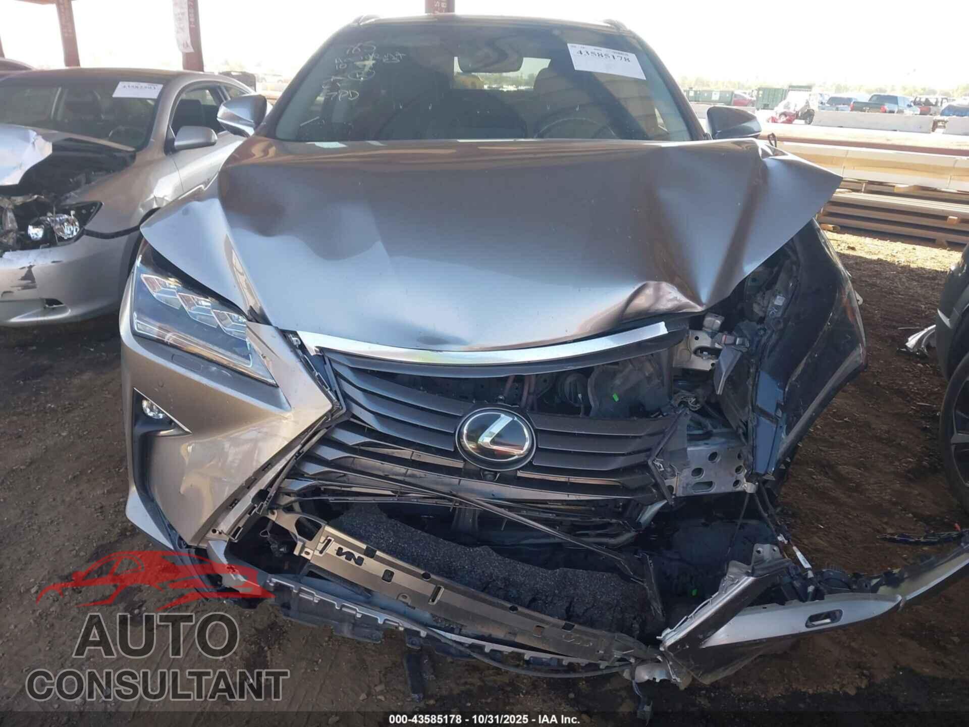 LEXUS RX 2017 - 2T2ZZMCA1HC073075
