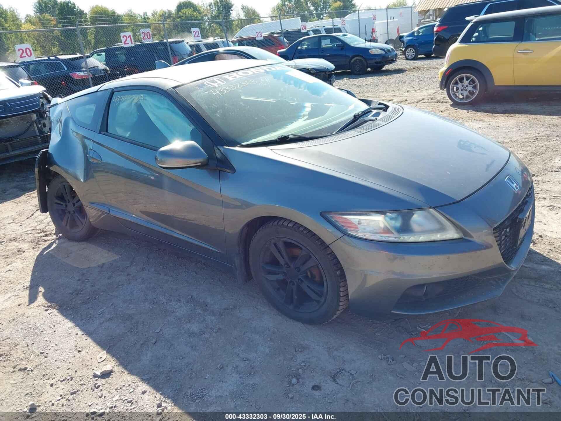HONDA CR-Z 2013 - JHMZF1D65DS001390