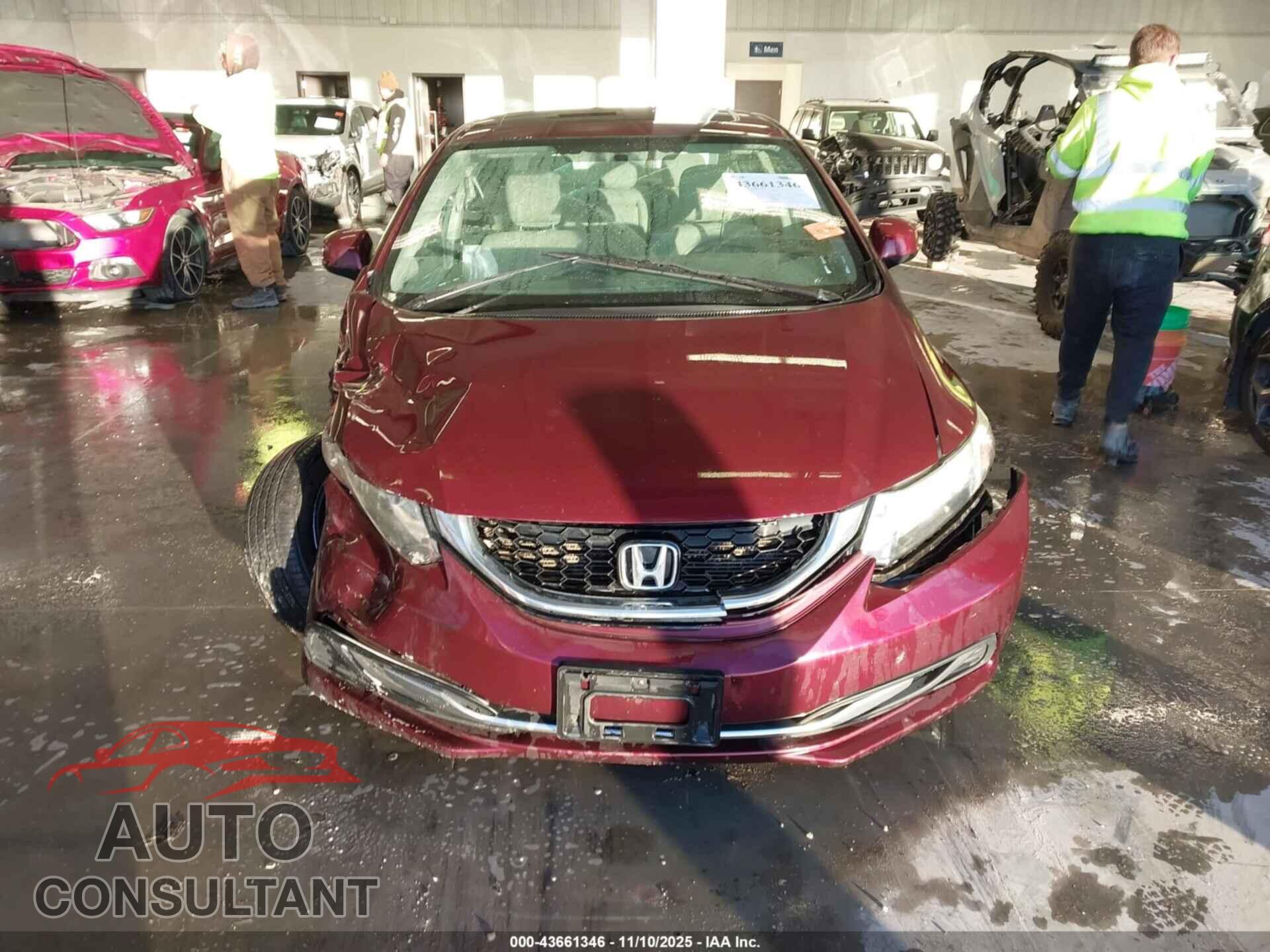 HONDA CIVIC 2013 - 19XFB2F82DE035357