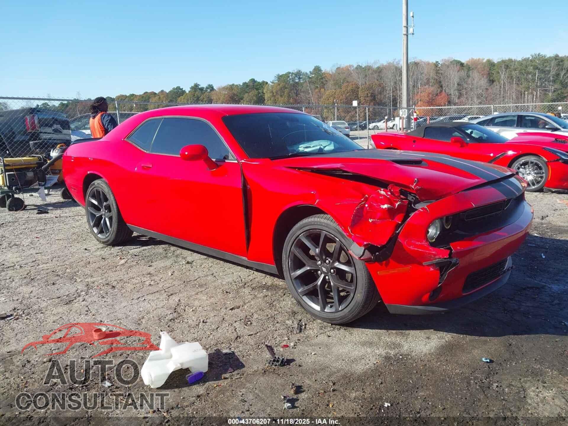 DODGE CHALLENGER 2019 - 2C3CDZAG3KH503252
