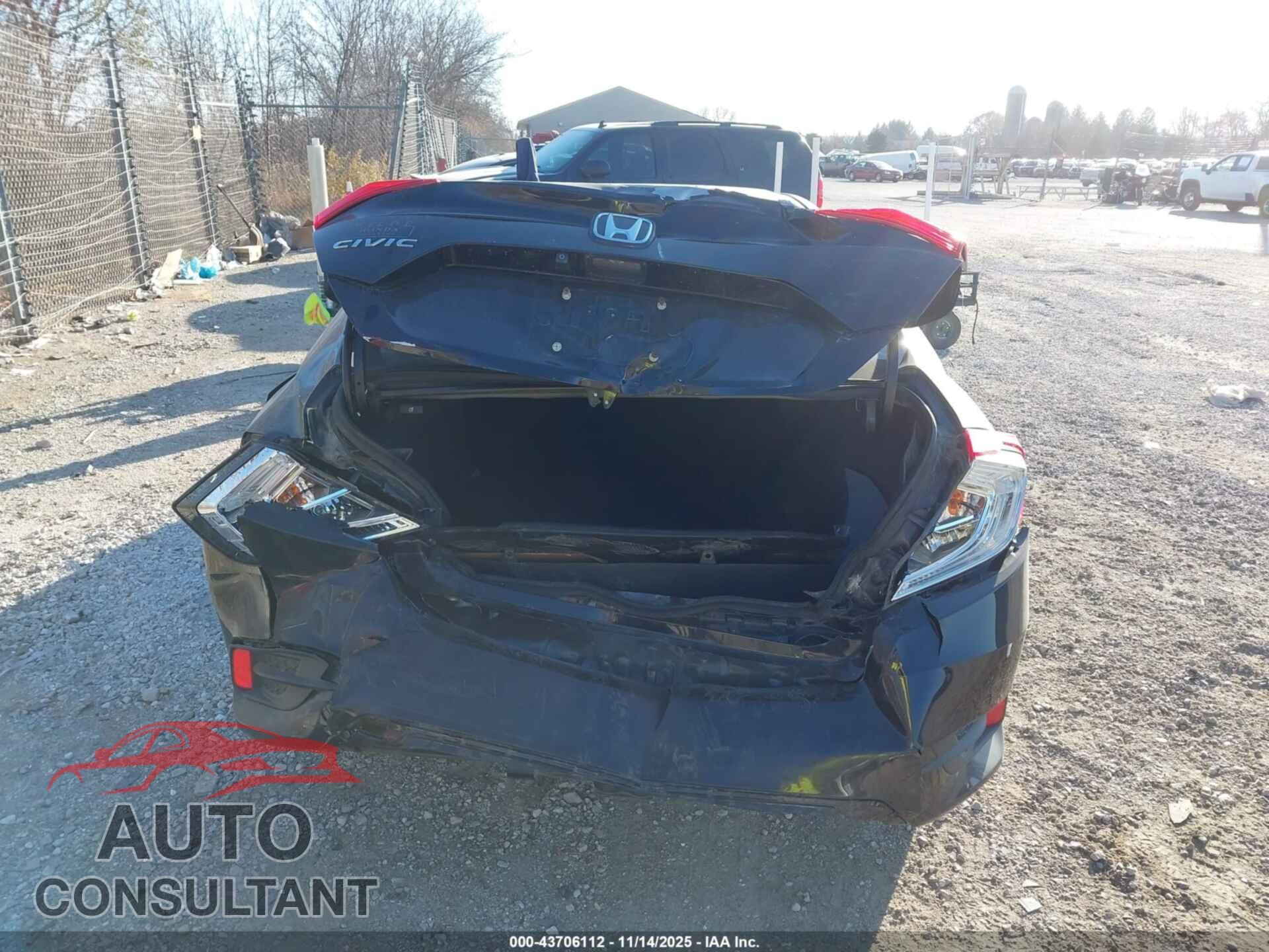 HONDA CIVIC 2017 - 19XFC2F59HE012053