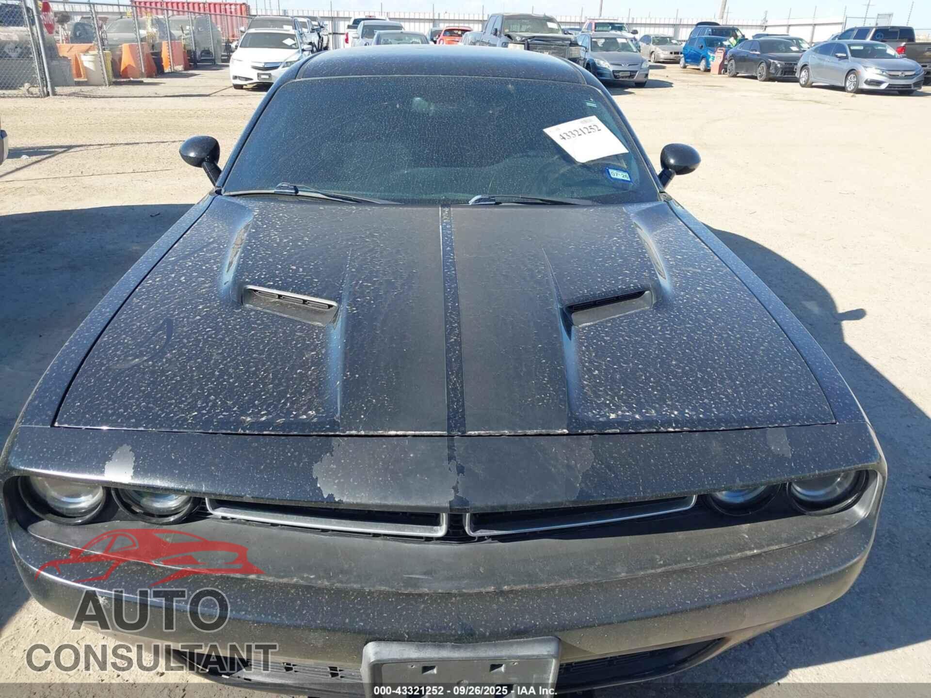 DODGE CHALLENGER 2015 - 2C3CDZAG6FH869048