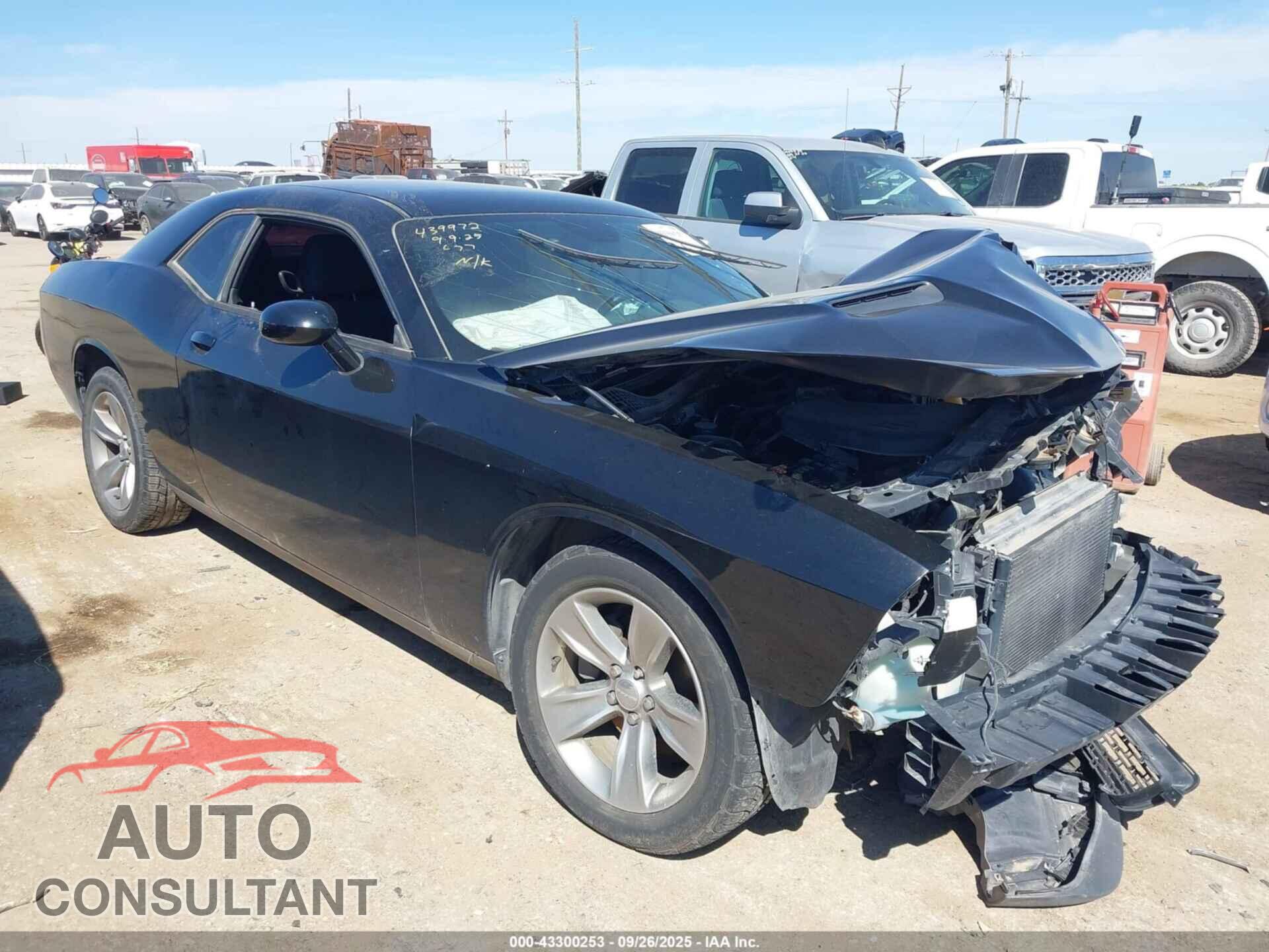 DODGE CHALLENGER 2016 - 2C3CDZAG8GH336491