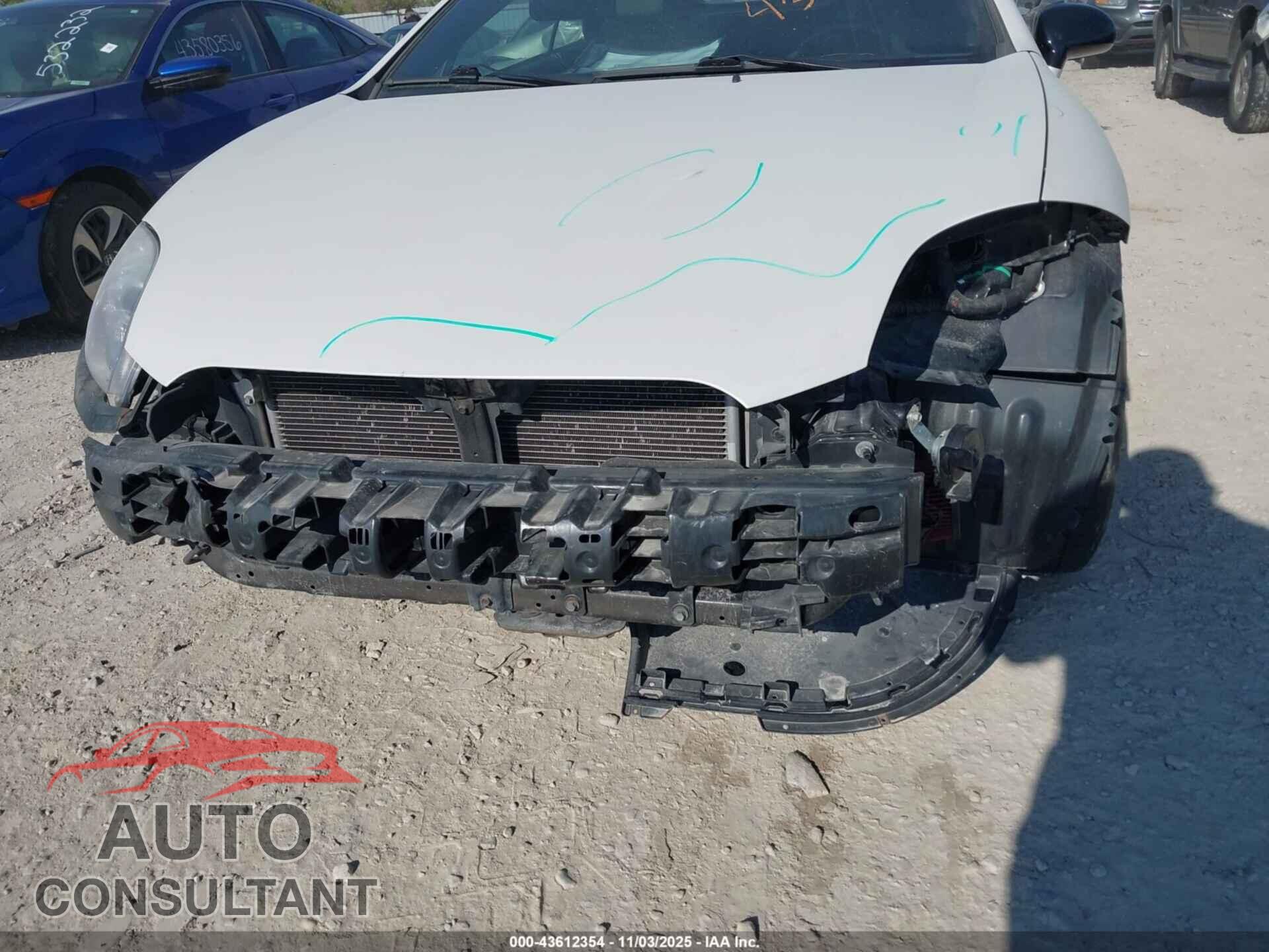 MITSUBISHI ECLIPSE SPYDER 2012 - 4A37L3ET8CE008605