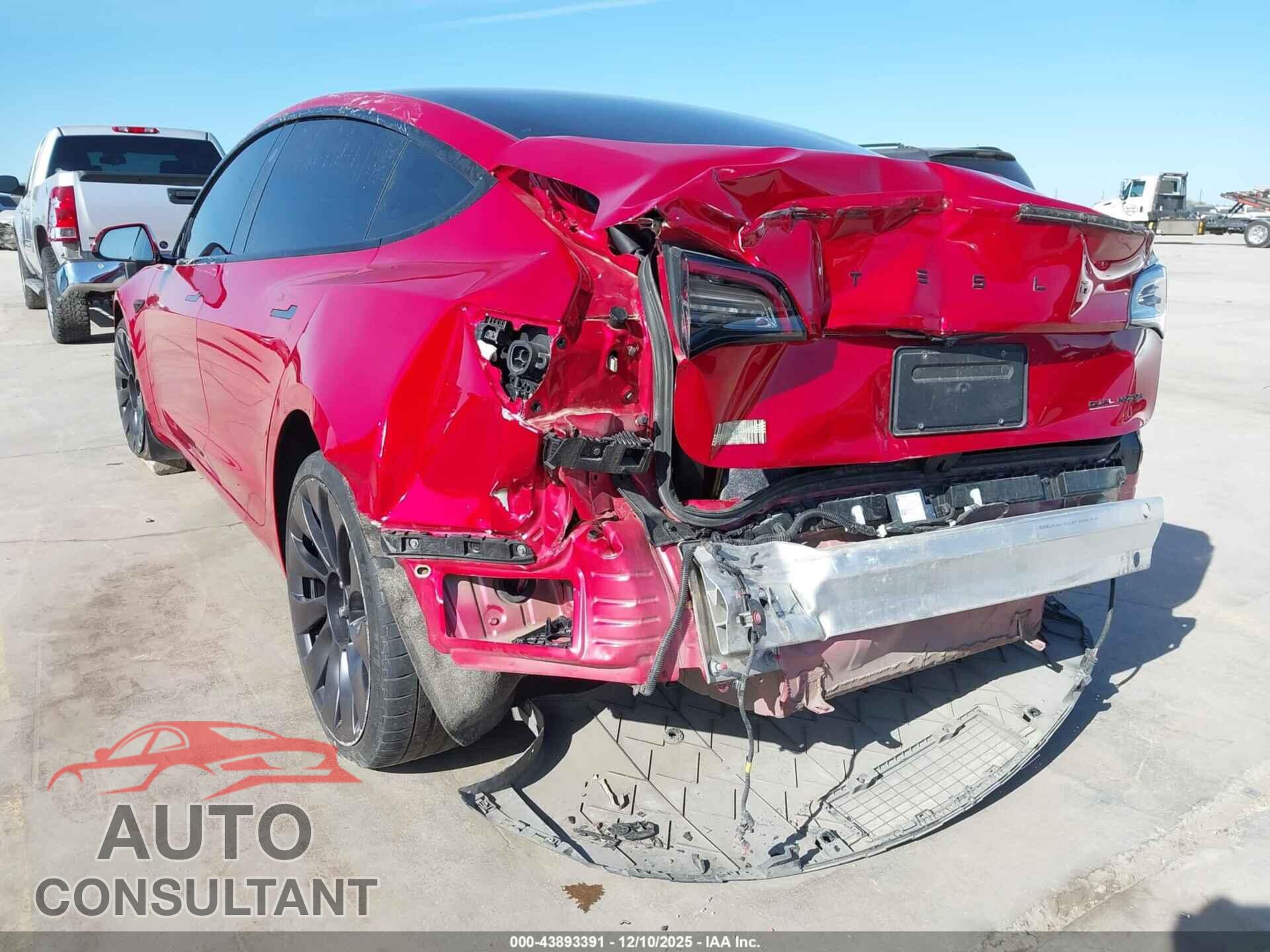 TESLA MODEL 3 2022 - 5YJ3E1EC7NF104808