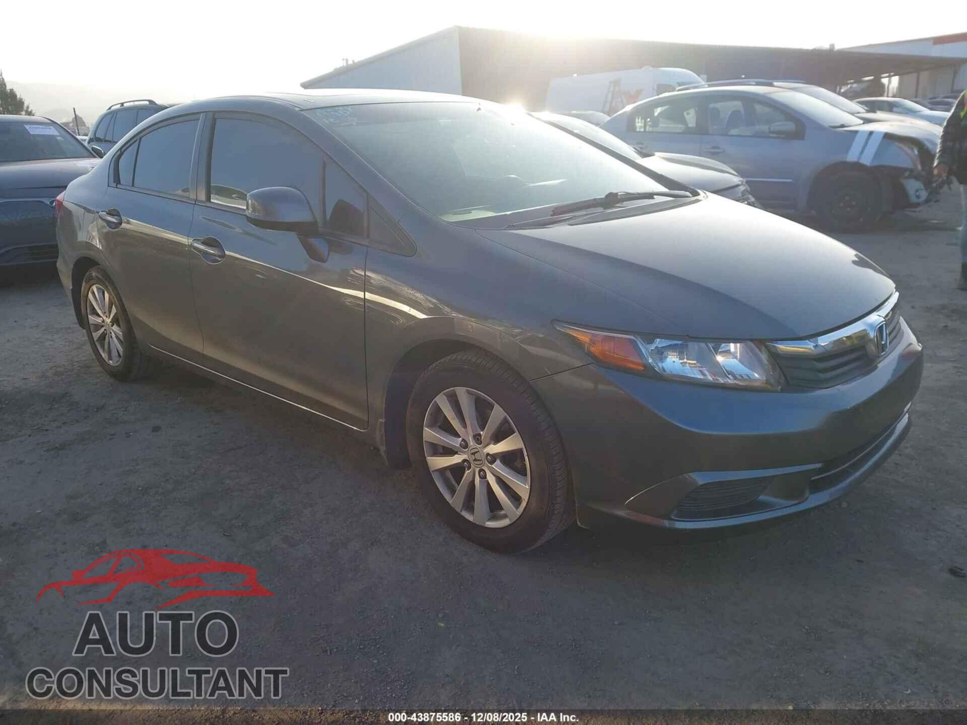 HONDA CIVIC 2012 - 2HGFB2F85CH316363