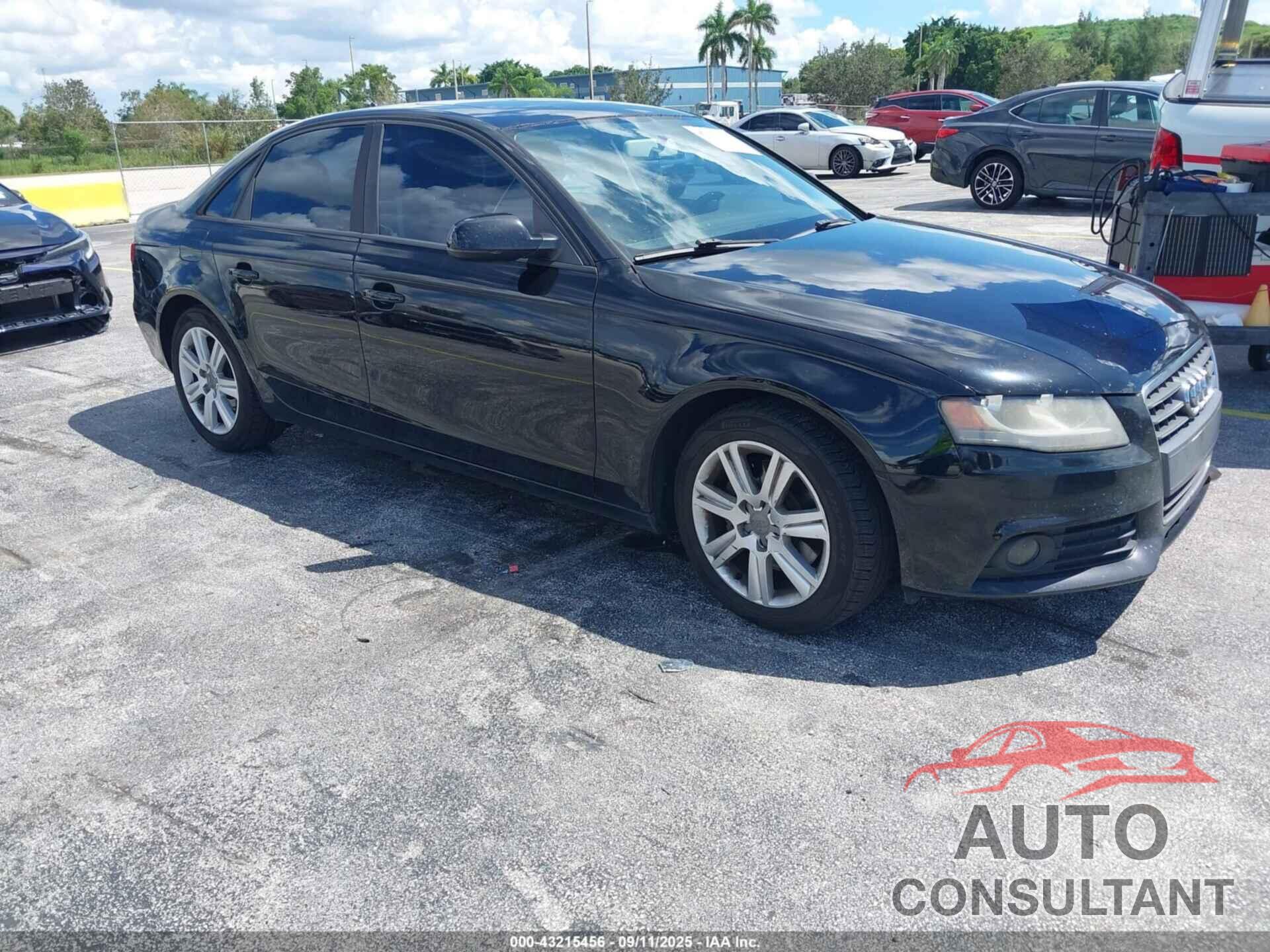 AUDI A4 2011 - WAUAFAFL4BN051899