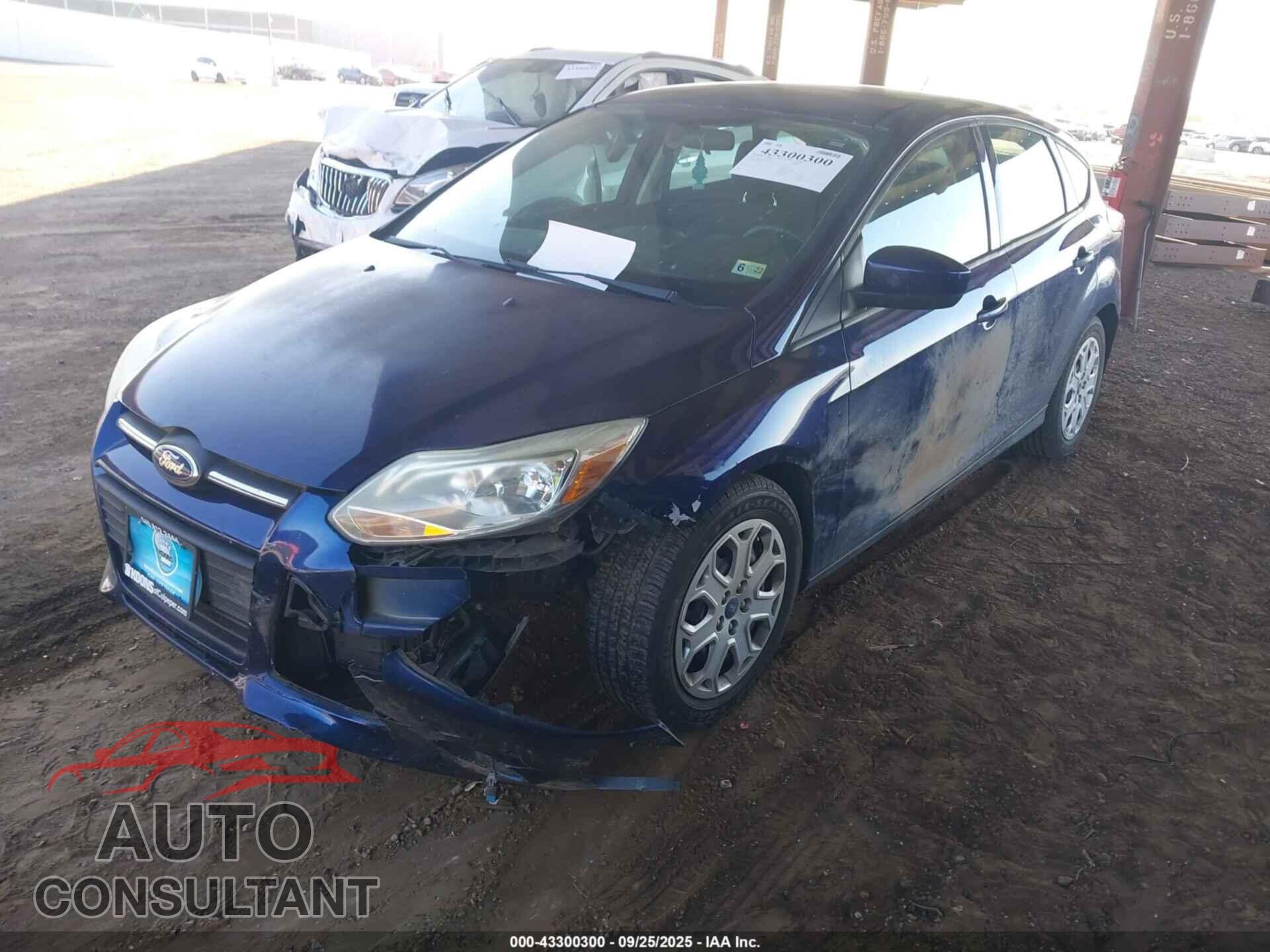 FORD FOCUS 2012 - 1FAHP3K26CL146197