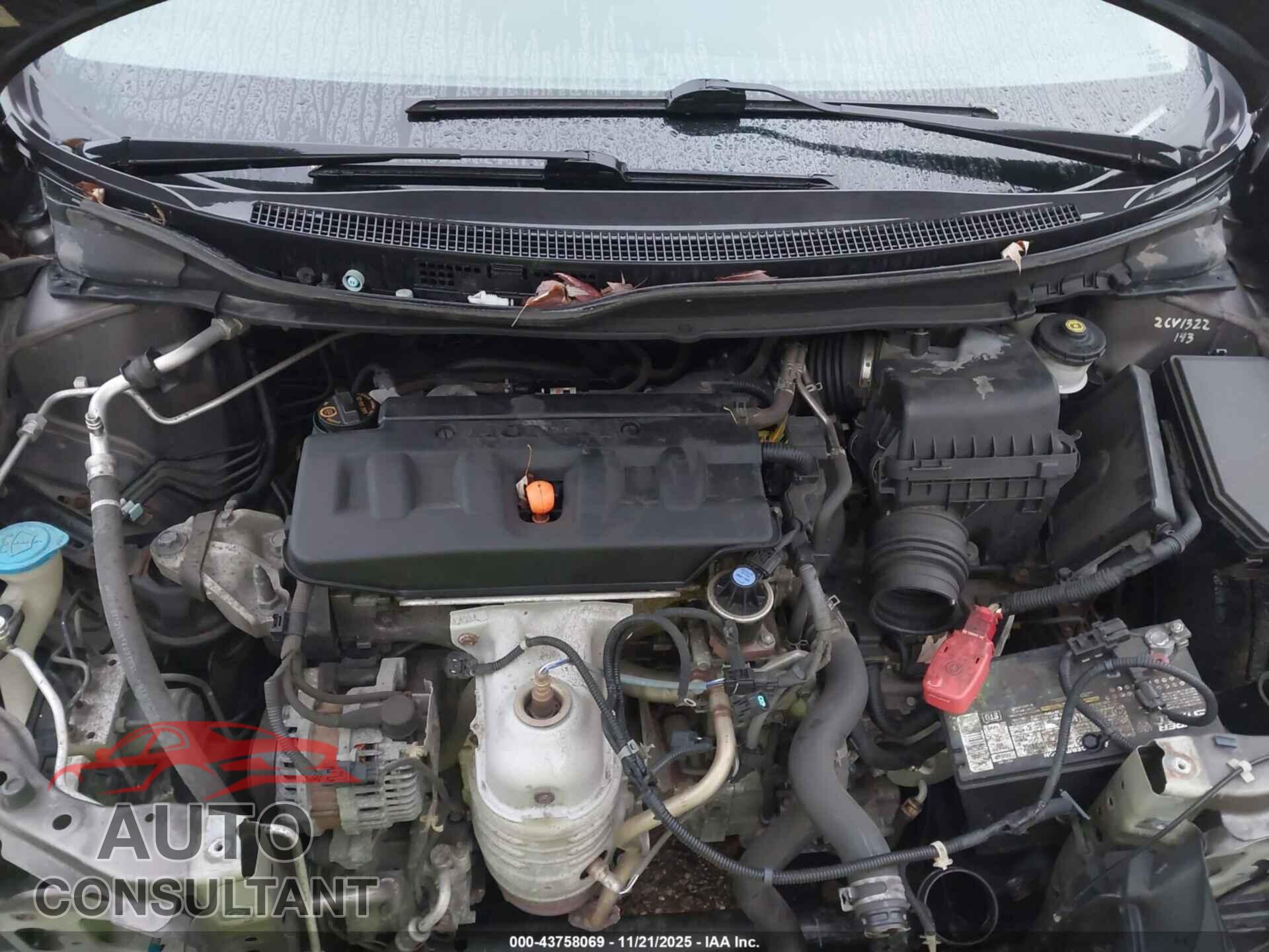 HONDA CIVIC 2012 - 19XFB2F59CE005115