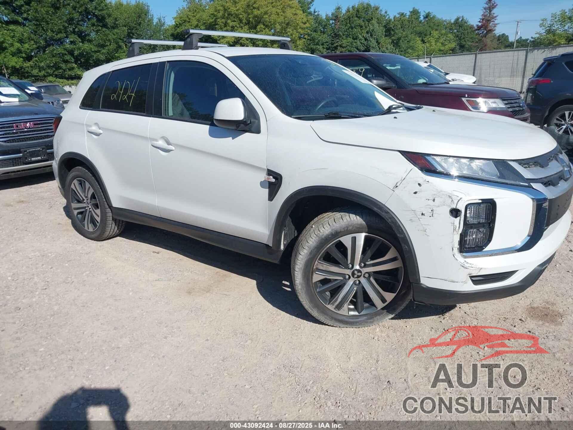 MITSUBISHI OUTLANDER SPORT 2021 - JA4ARUAU7MU003537