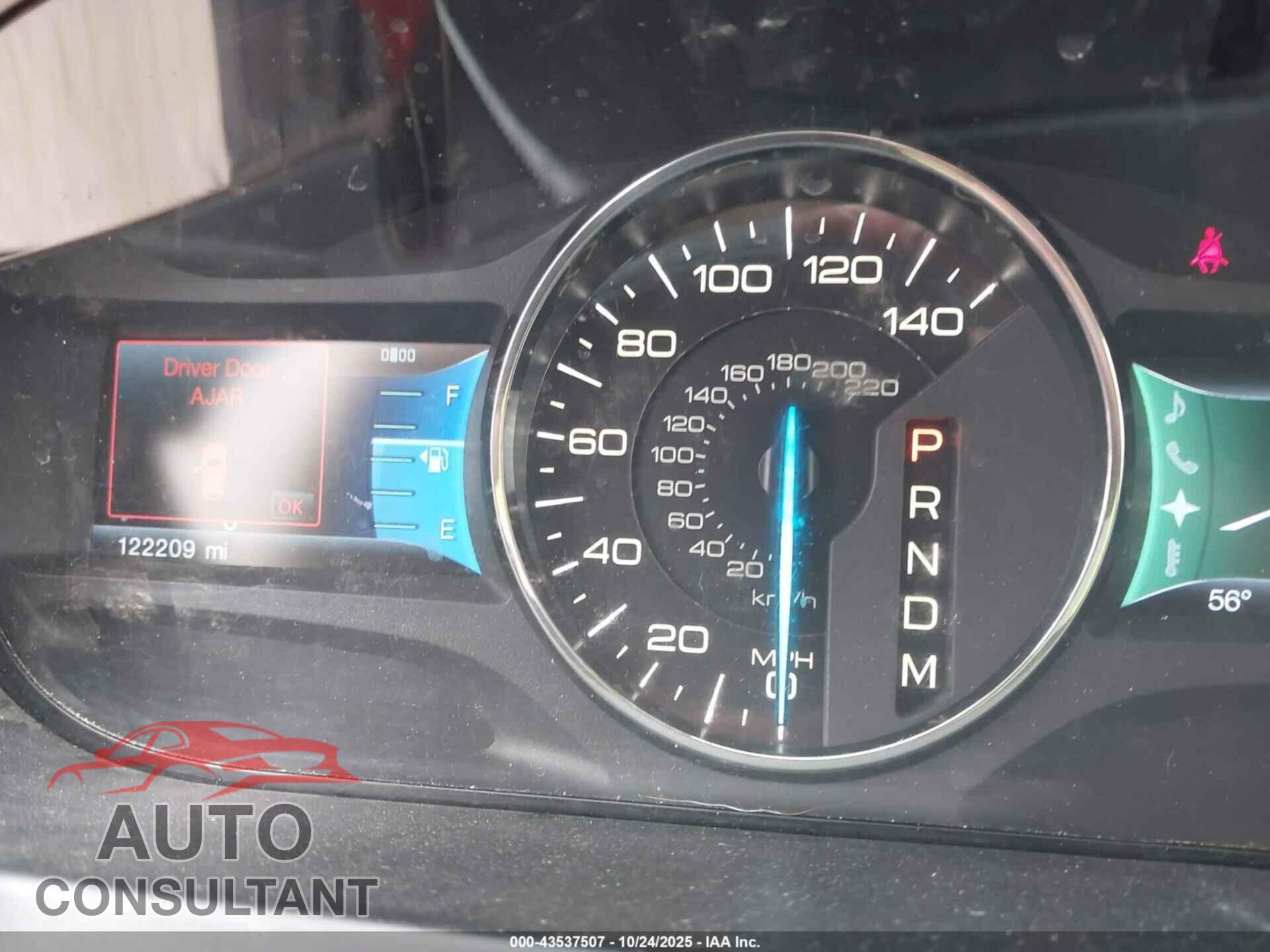 FORD EDGE 2012 - 2FMDK4KCXCBA69142