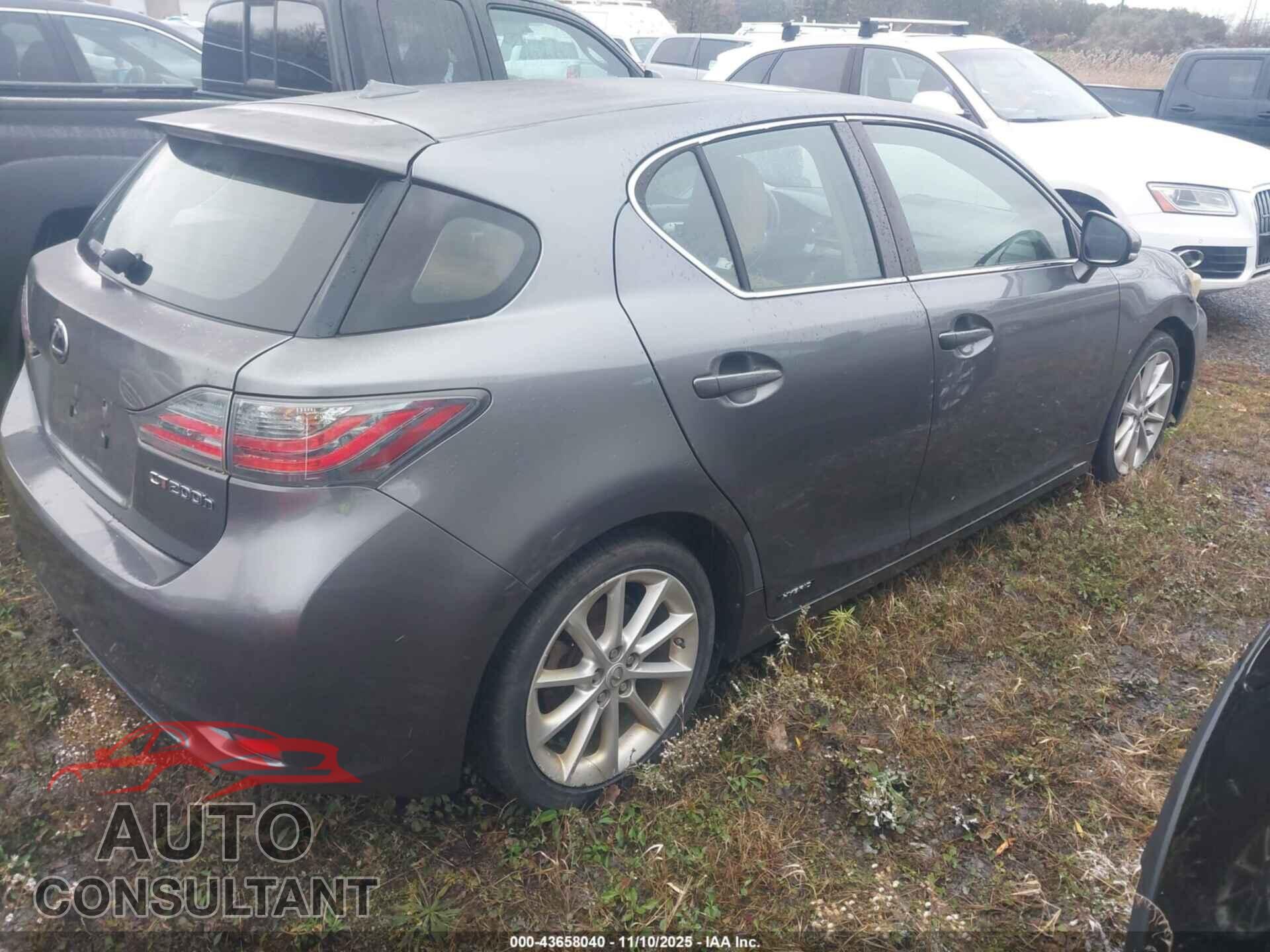 LEXUS CT 200H 2013 - JTHKD5BH5D2155973
